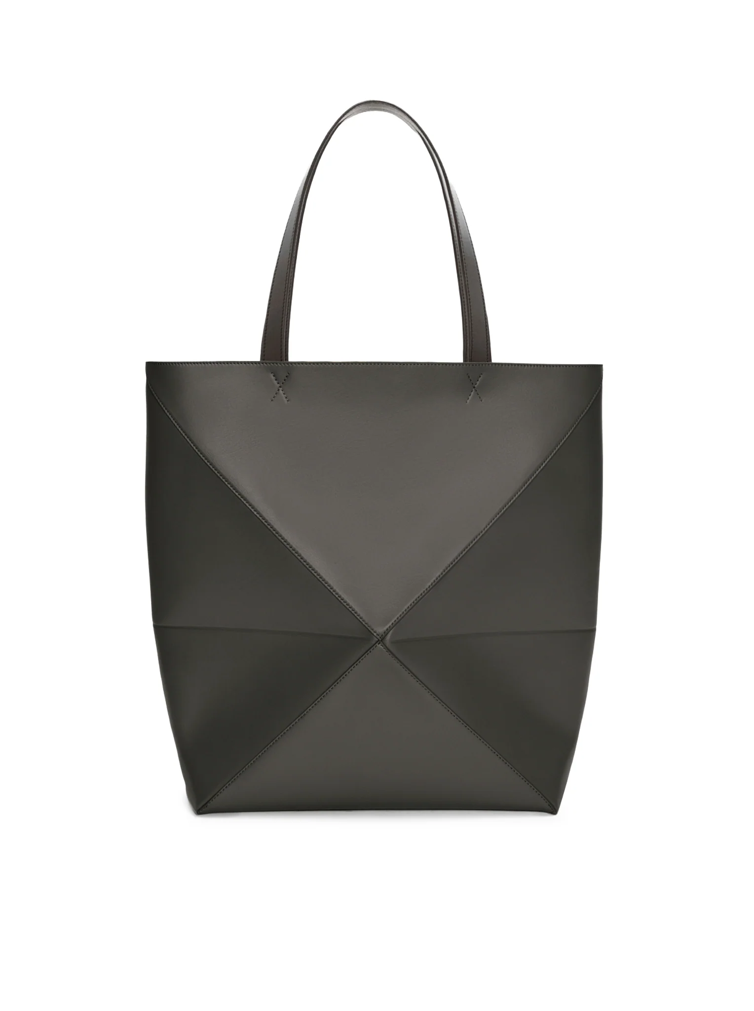 PUZZLE FOLD TOTE XL BAG IN POLISHED CALFSKIN - Image 6