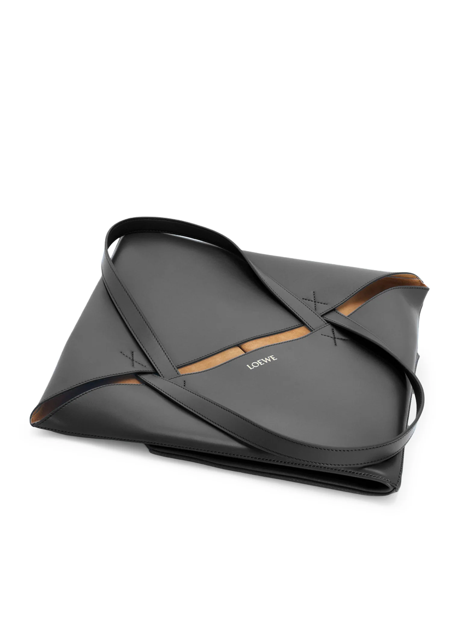 PUZZLE FOLD TOTE XL BAG IN POLISHED CALFSKIN - Image 7