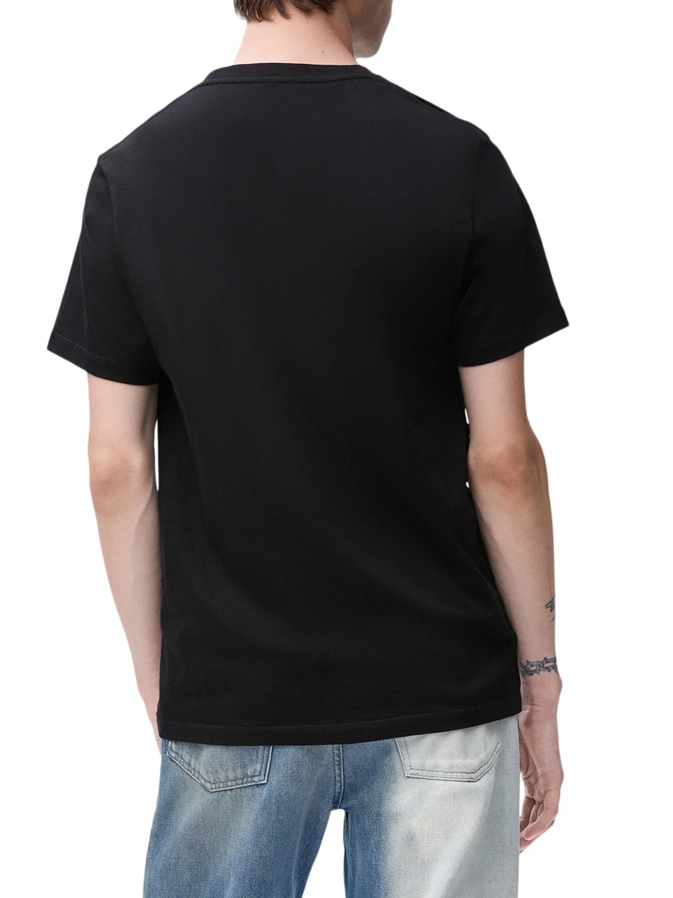 REGULAR FIT COTTON T-SHIRT WITH ANAGRAM - Image 5