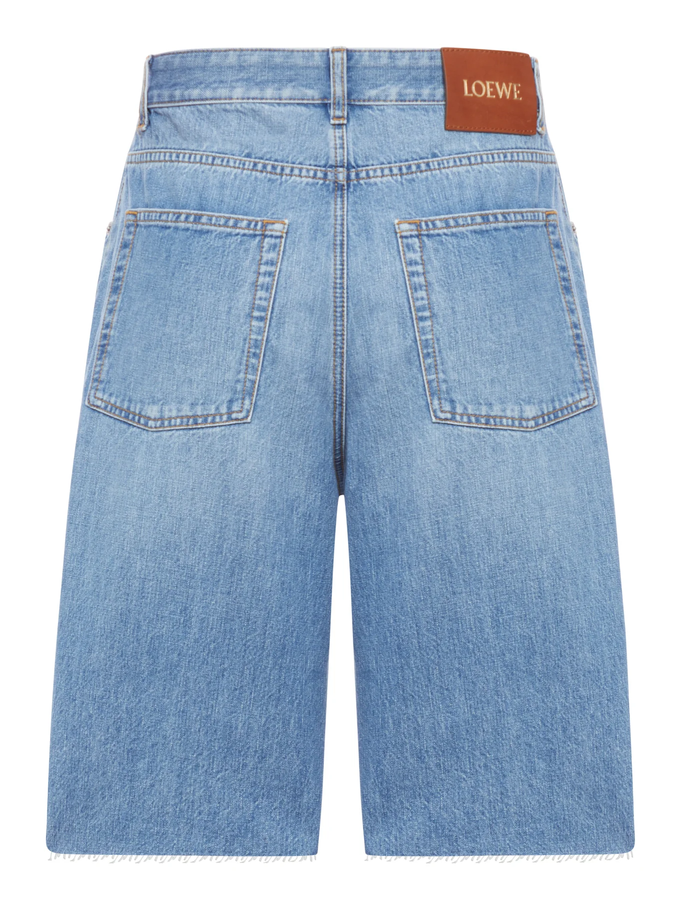 SHORT ANAGRAM IN DENIM - Image 2