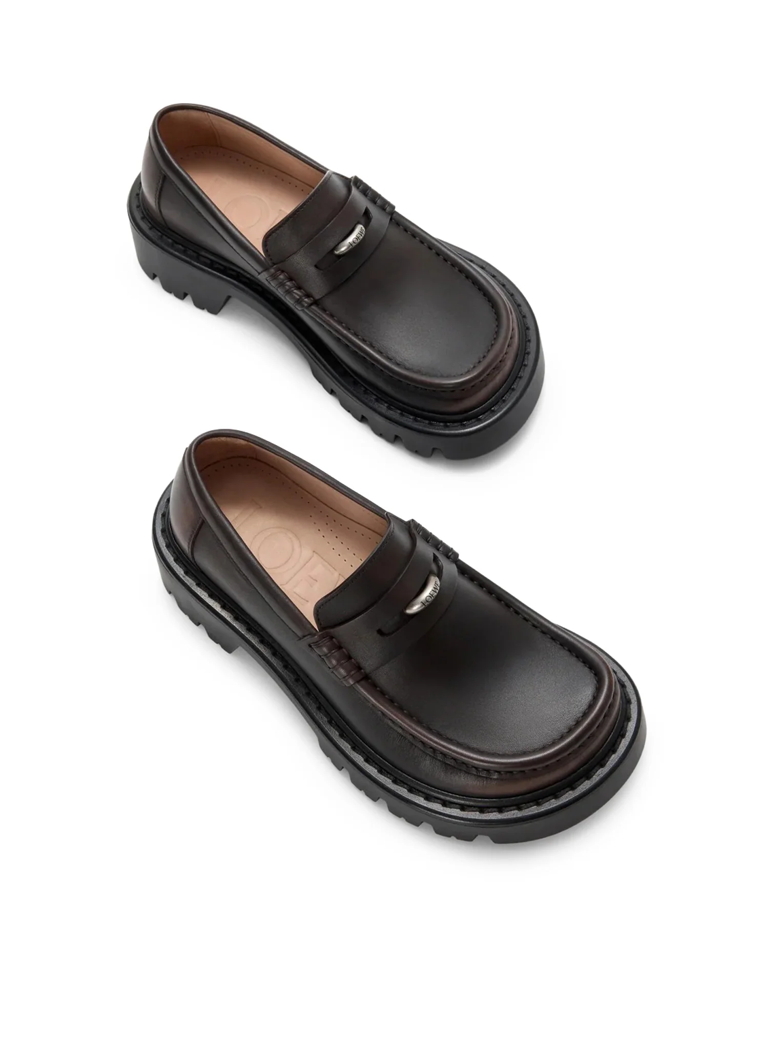 SIERRA BRUSHED CALFSKIN LOAFERS - Image 4