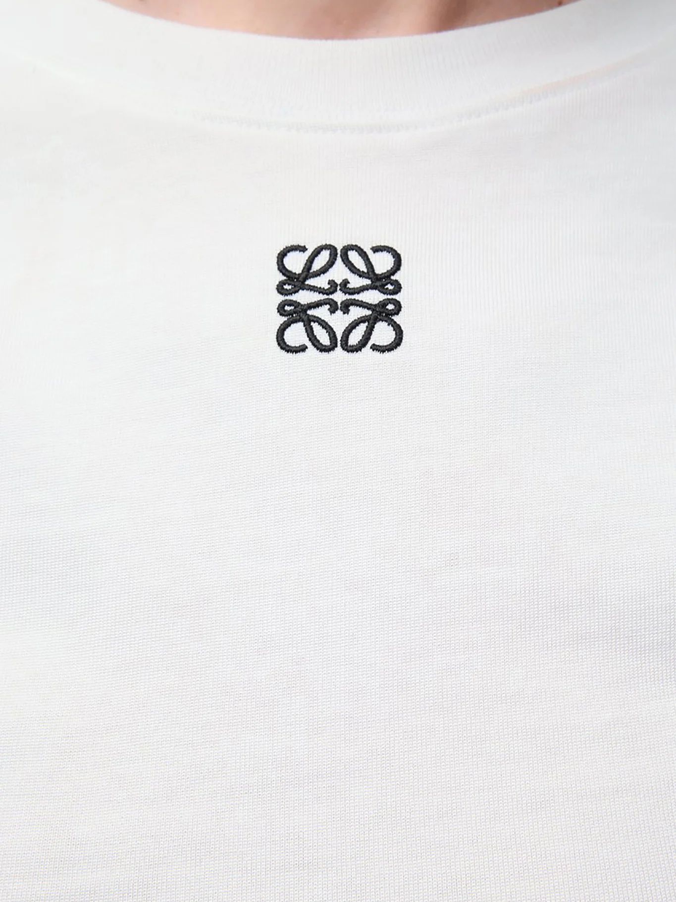 SLIM FIT COTTON T-SHIRT WITH ANAGRAM - Image 5