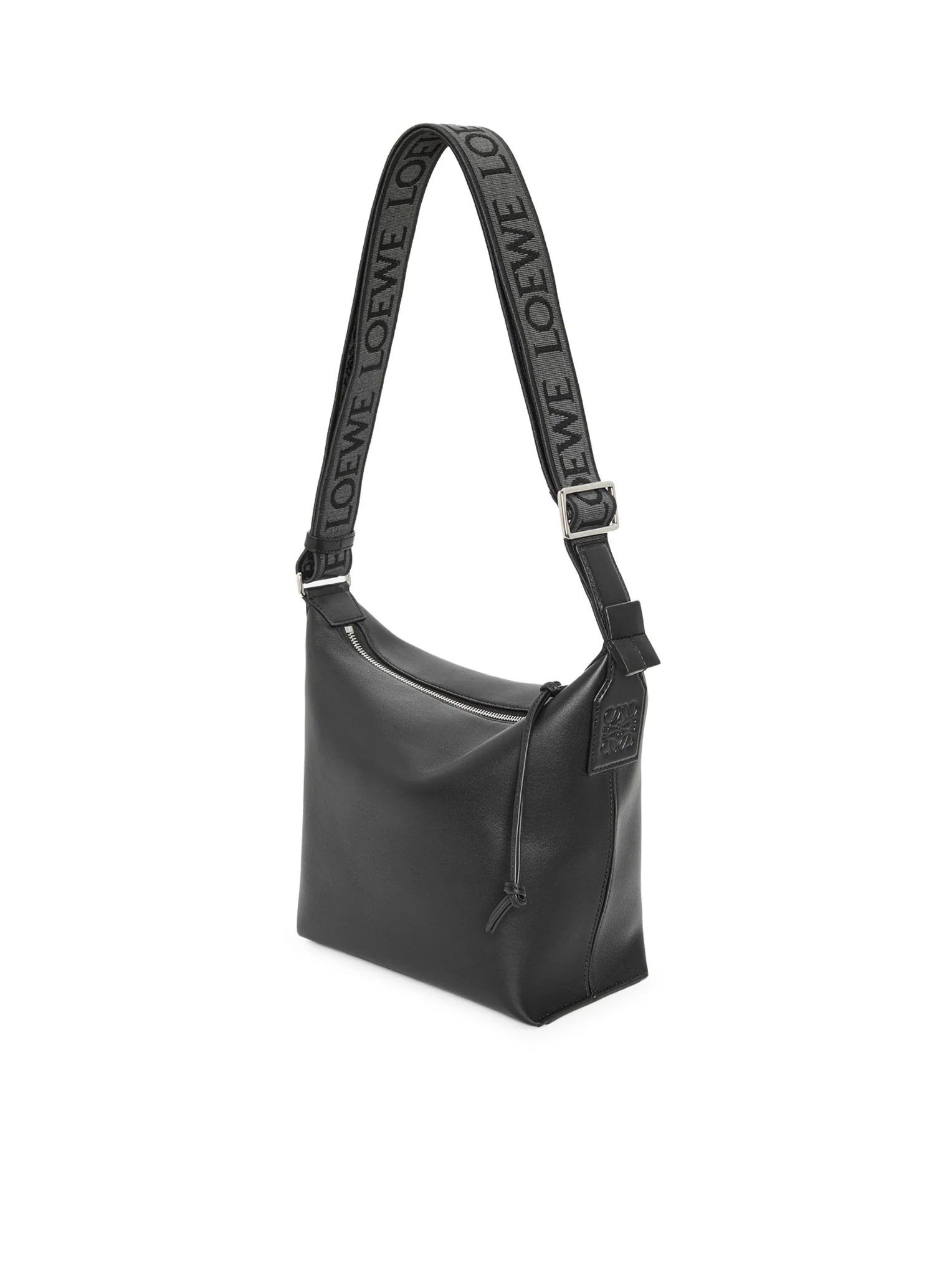 SMALL CUBI SHOULDER BAG IN SMOOTH CALFSKIN AND JACQUARD - Image 4