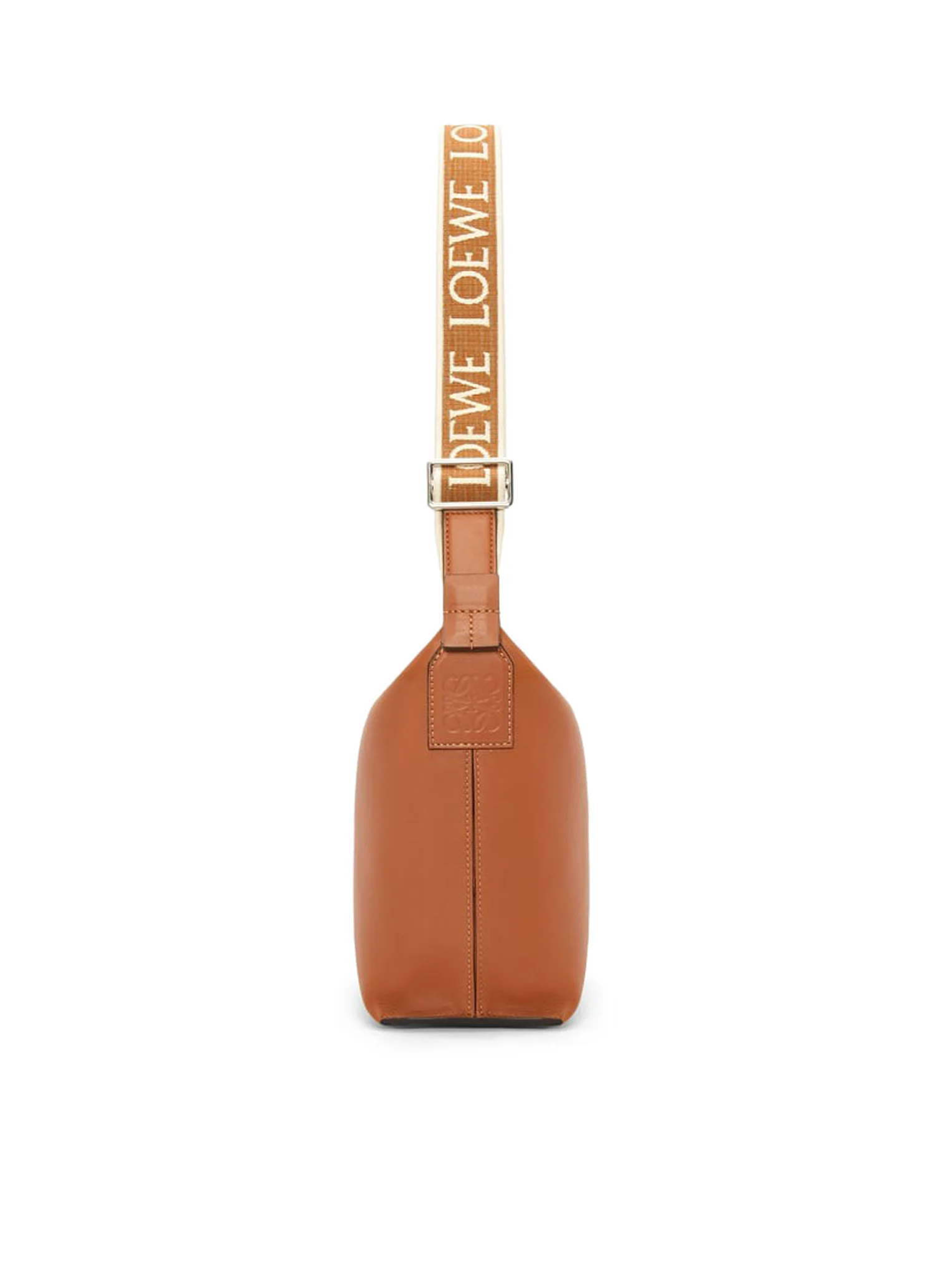 SMALL CUBI SHOULDER BAG IN SMOOTH CALFSKIN AND JACQUARD - Image 2