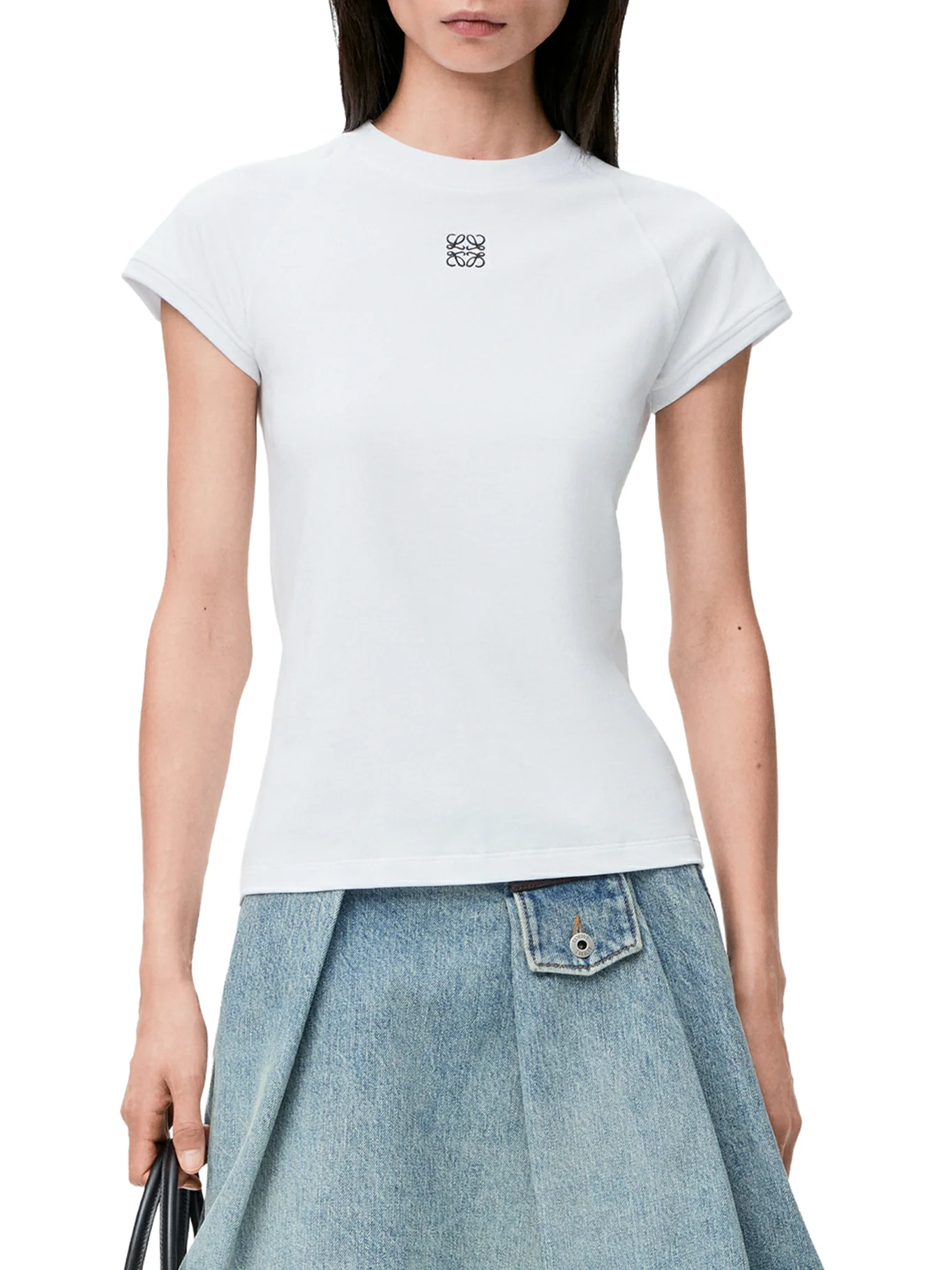 SMALL FIT T-SHIRT WITH ANAGRAM EMBROIDERY - Image 3