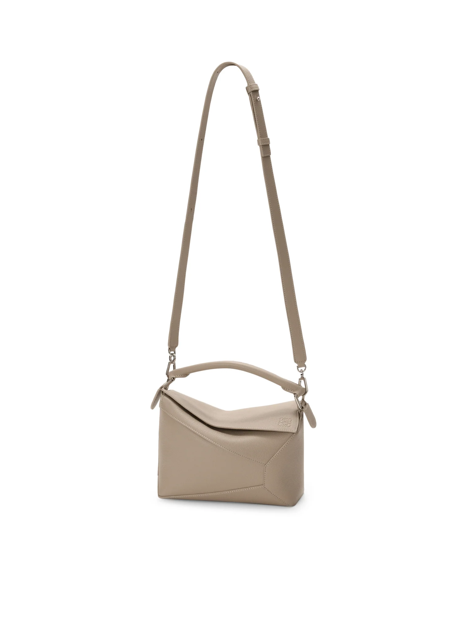 SMALL PUZZLE EDGE BAG IN GRAINED CALFSKIN - Image 6