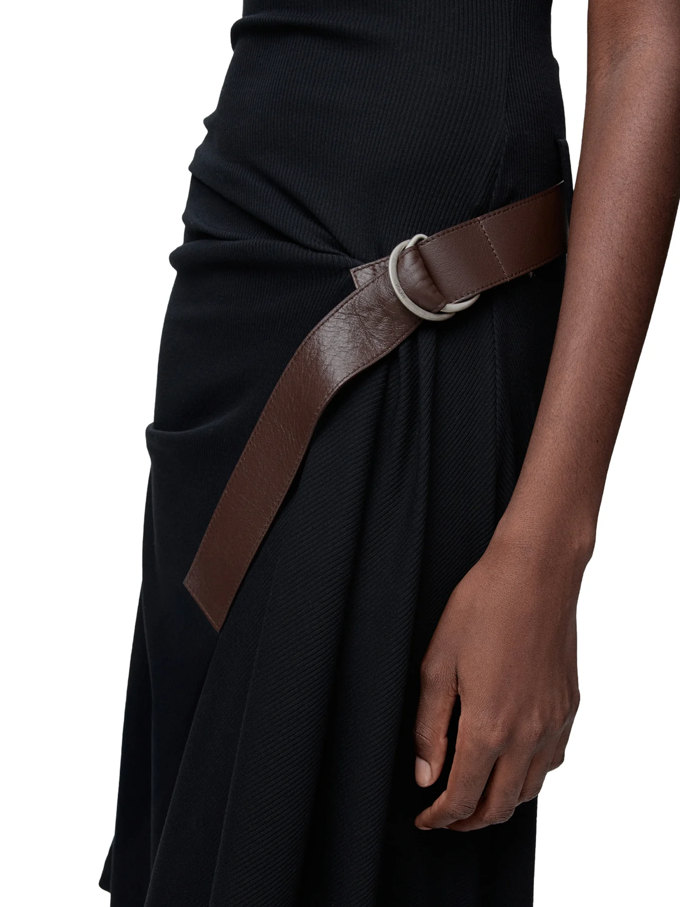 STRETCH COTTON TANK TOP DRESS - Image 4