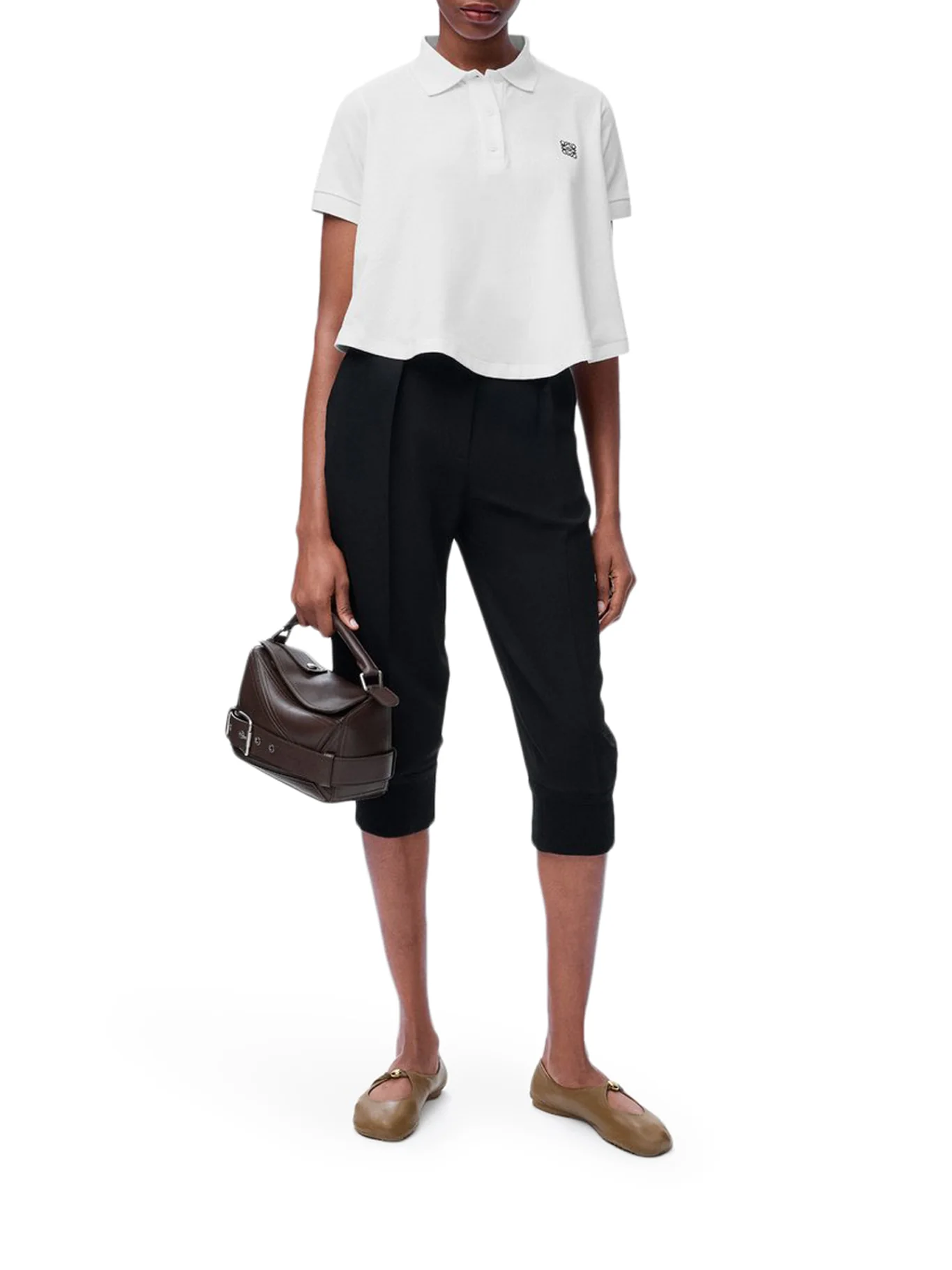 TRAPEZE POLO IN COTTON - Image 2