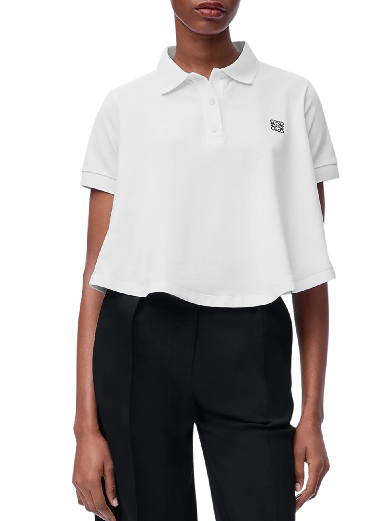 TRAPEZE POLO IN COTTON - Image 3
