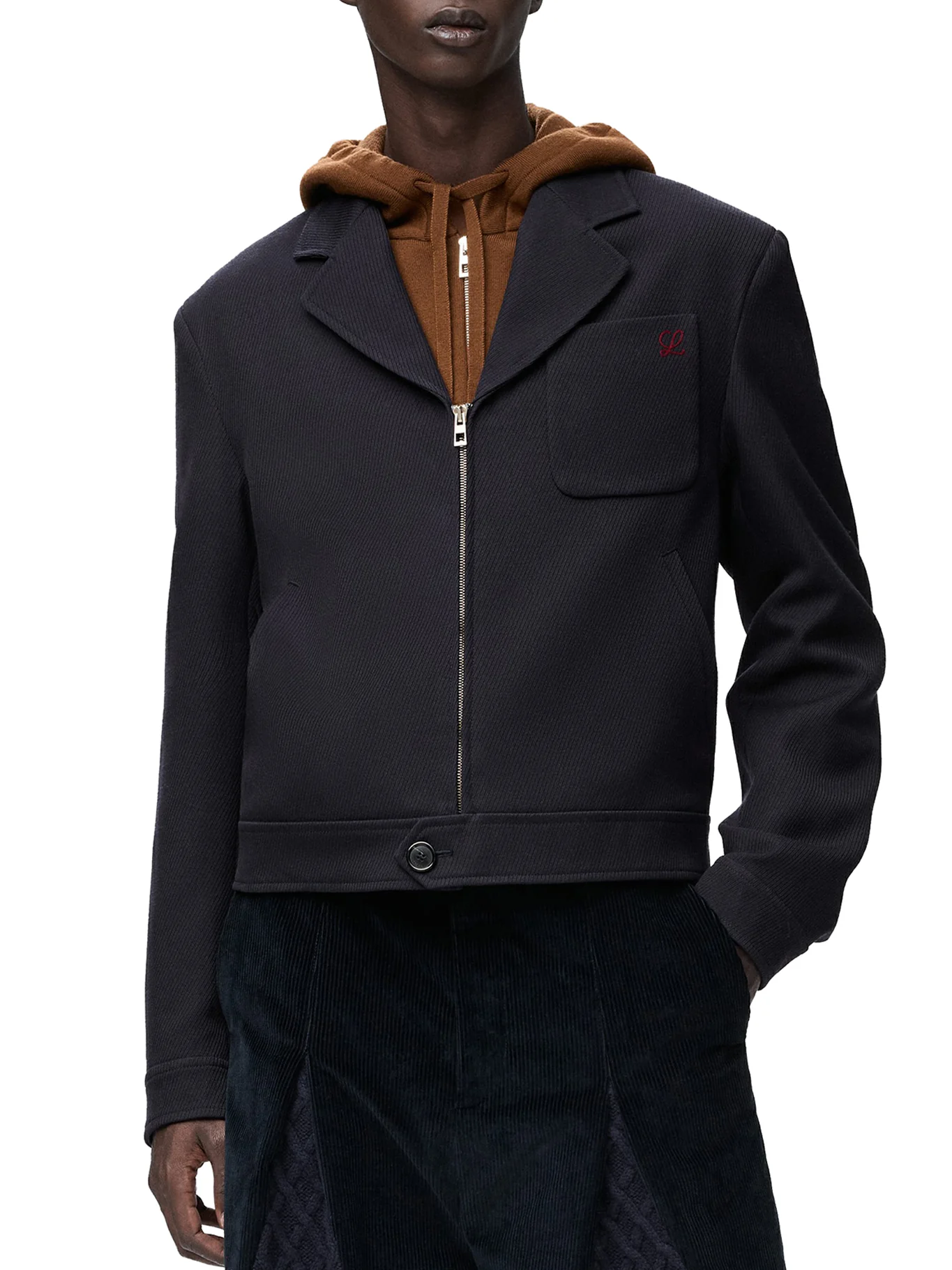 WOOL ZIP-UP JACKET - Image 3