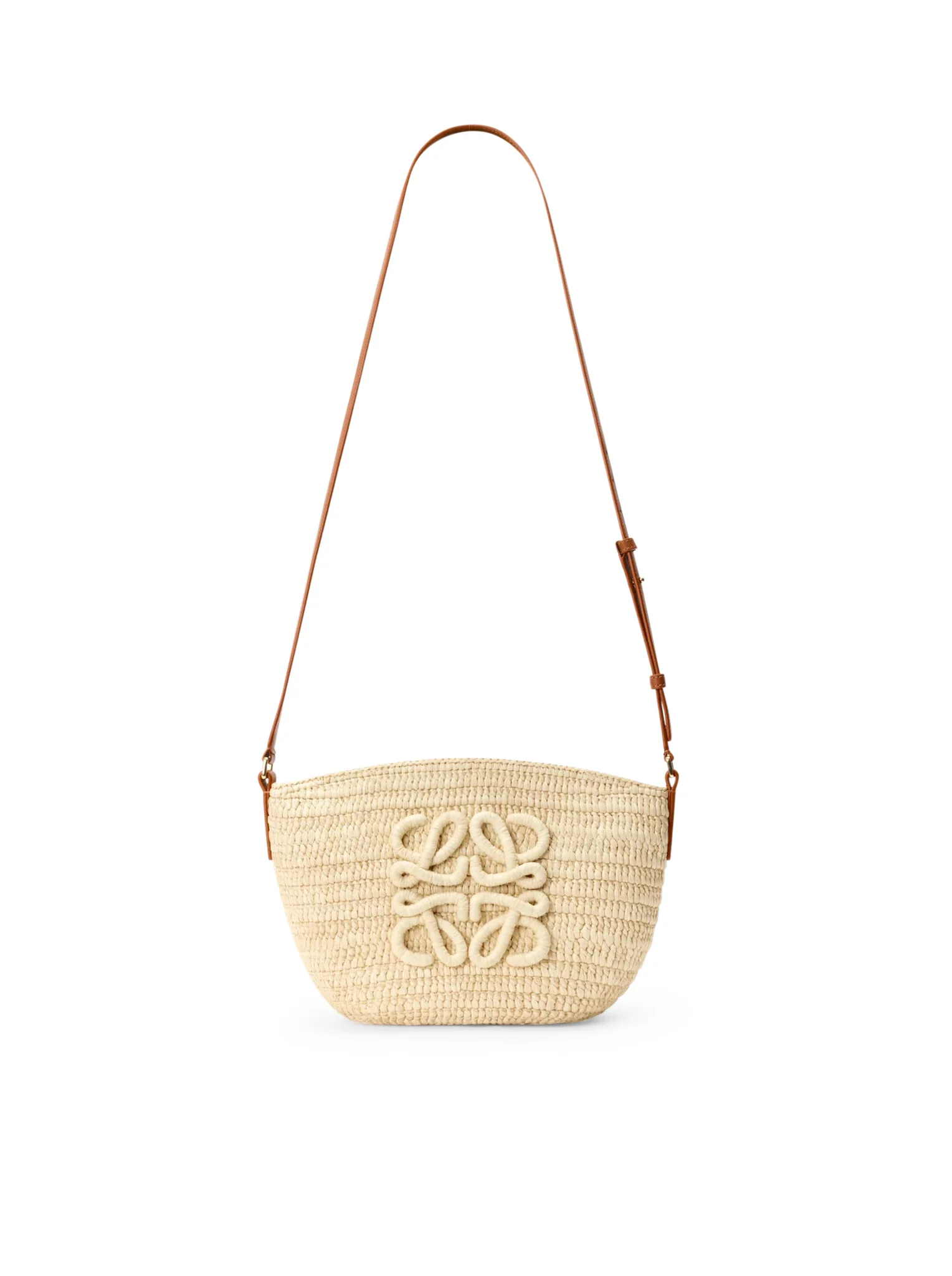 ECLIPSE CLUTCH IN RAFFIA AND CALFSKIN - Image 4