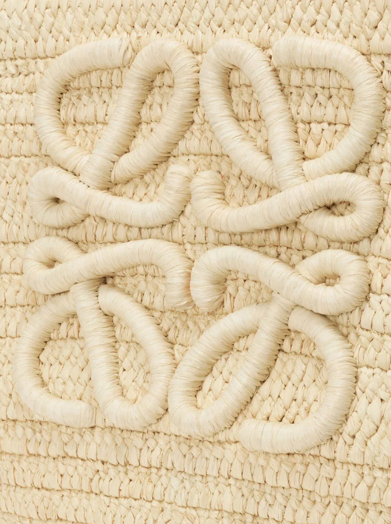 ECLIPSE MEDIUM BASKET BAG IN RAFFIA AND CALFSKIN - Image 7