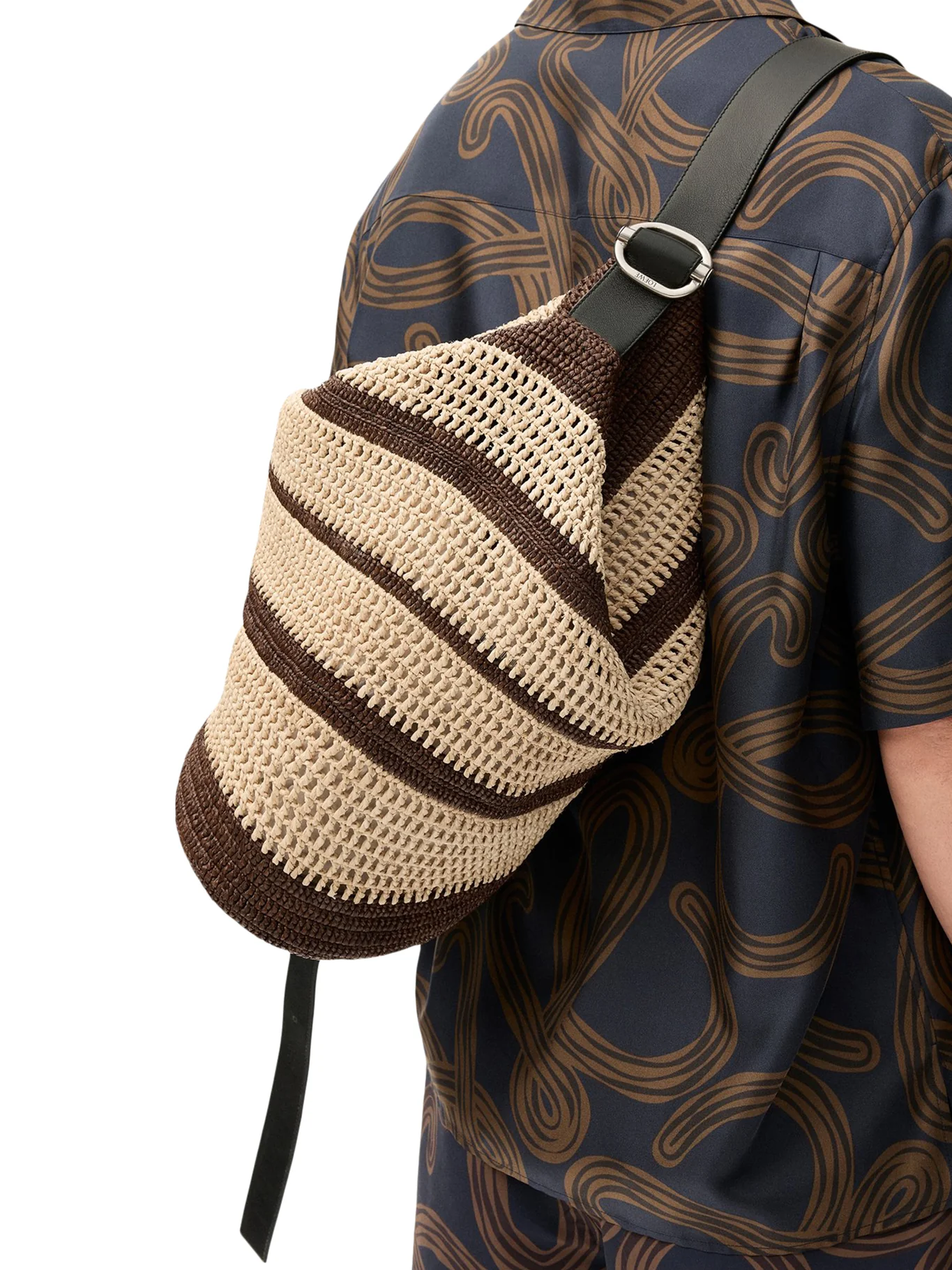 MEDIUM RAFFIA LOOP BUCKET - Image 3
