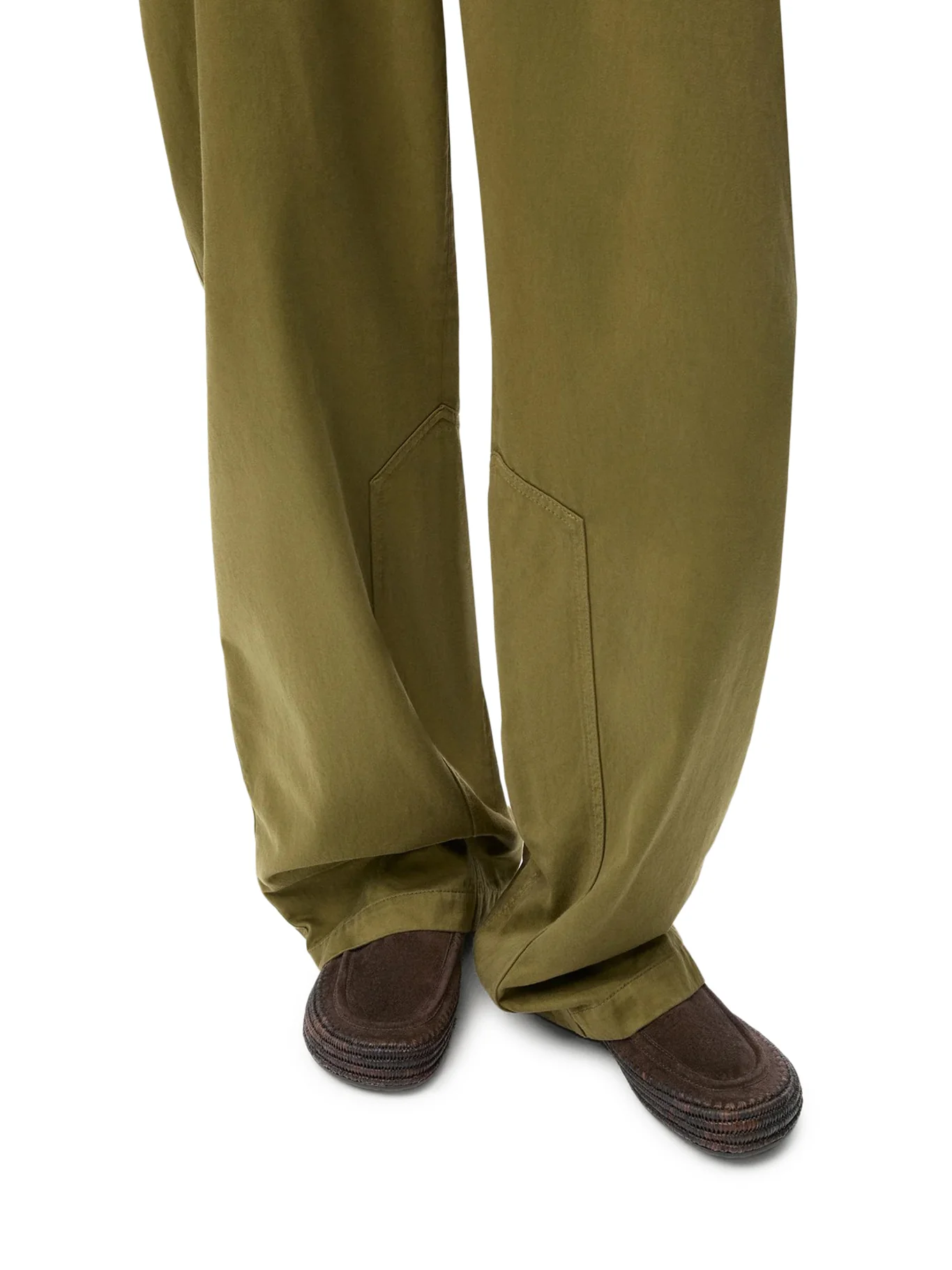 RIO SUEDE AND RAFFIA LOAFERS - Image 2
