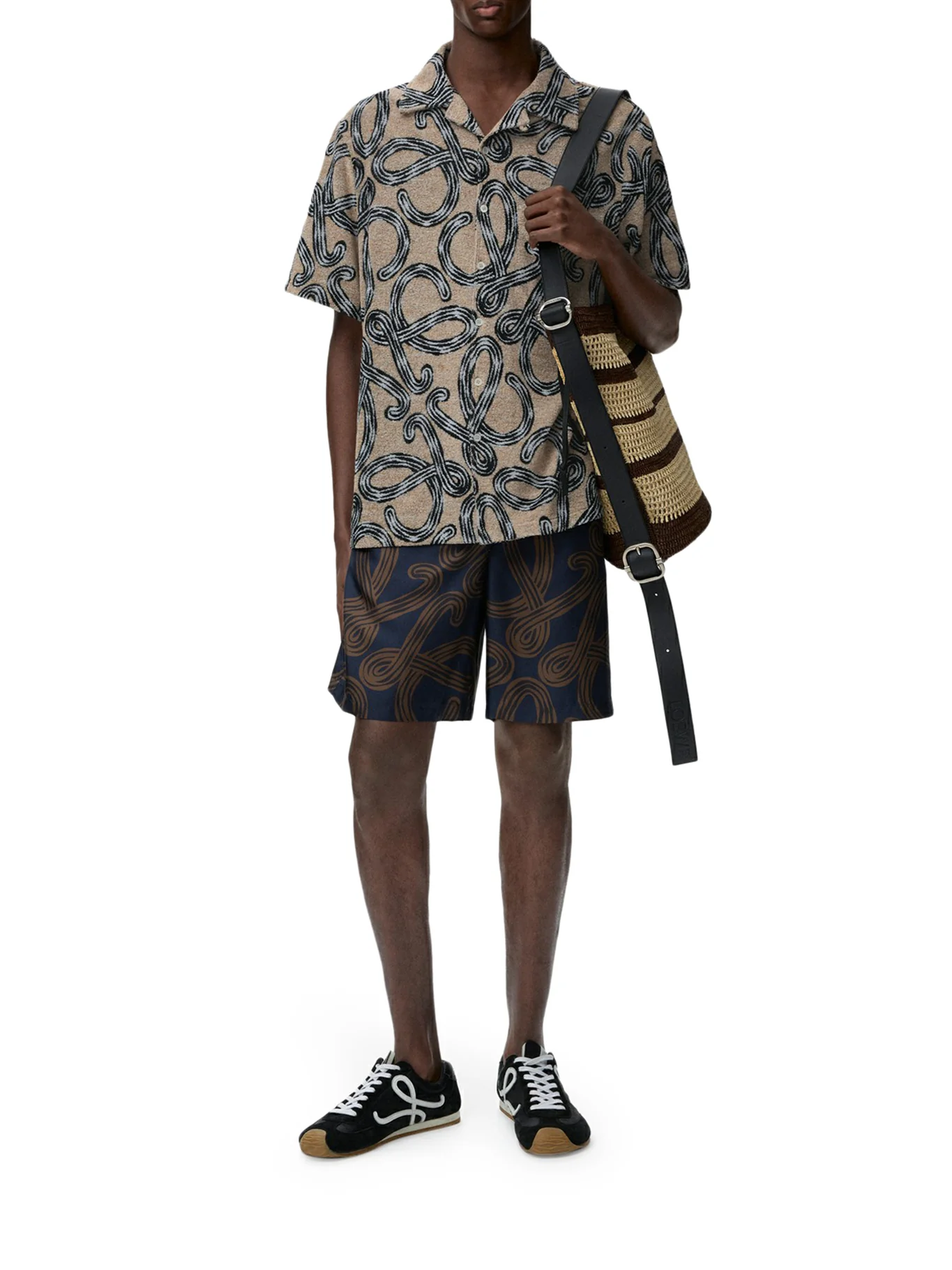 SHORT-SLEEVED SHIRT WITH ALL-OVER ANAGRAM - Image 2