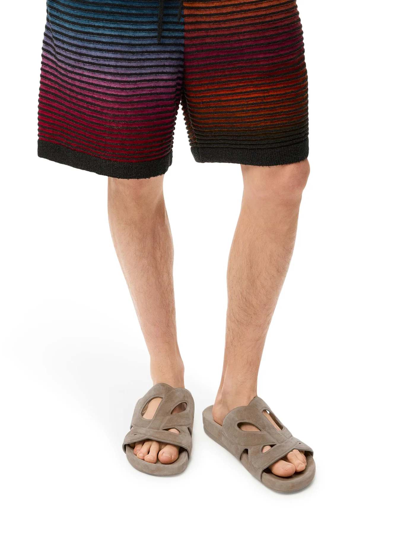 SLIDE EASE MONOGRAM IN SUEDE - Image 2