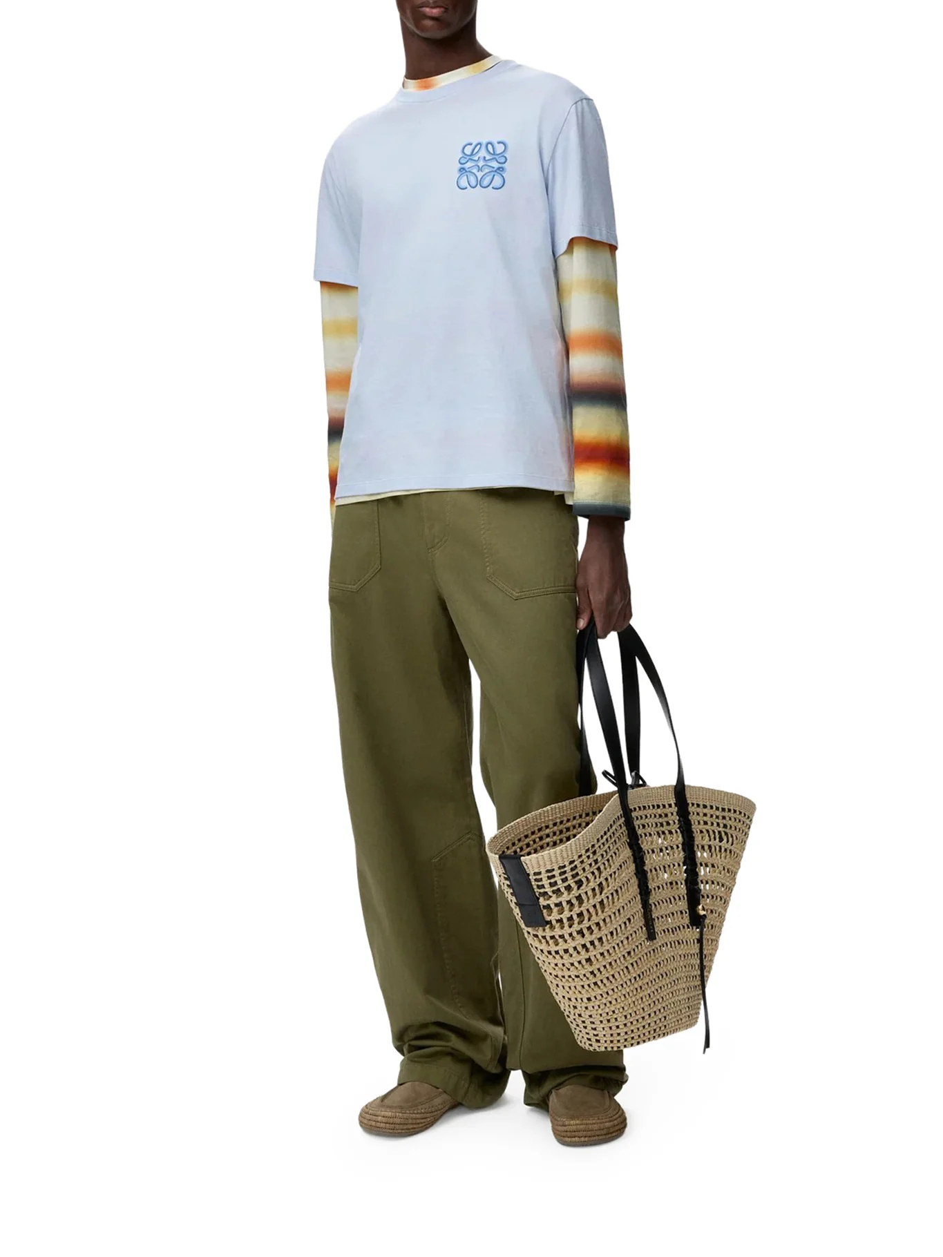 T-SHIRT WITH ANAGRAM EMBROIDERY - Image 2