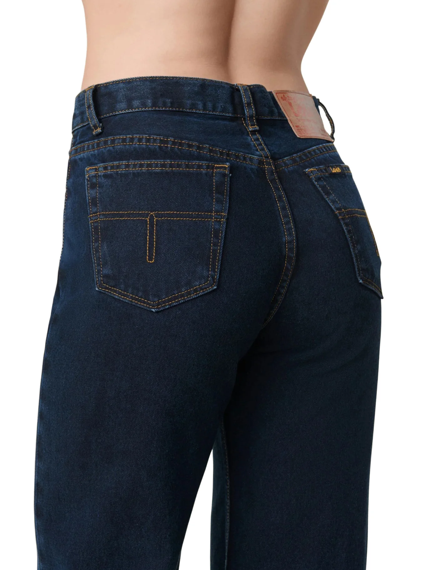 LINDSAY PALAZZO JEANS IN DENIM - Image 5