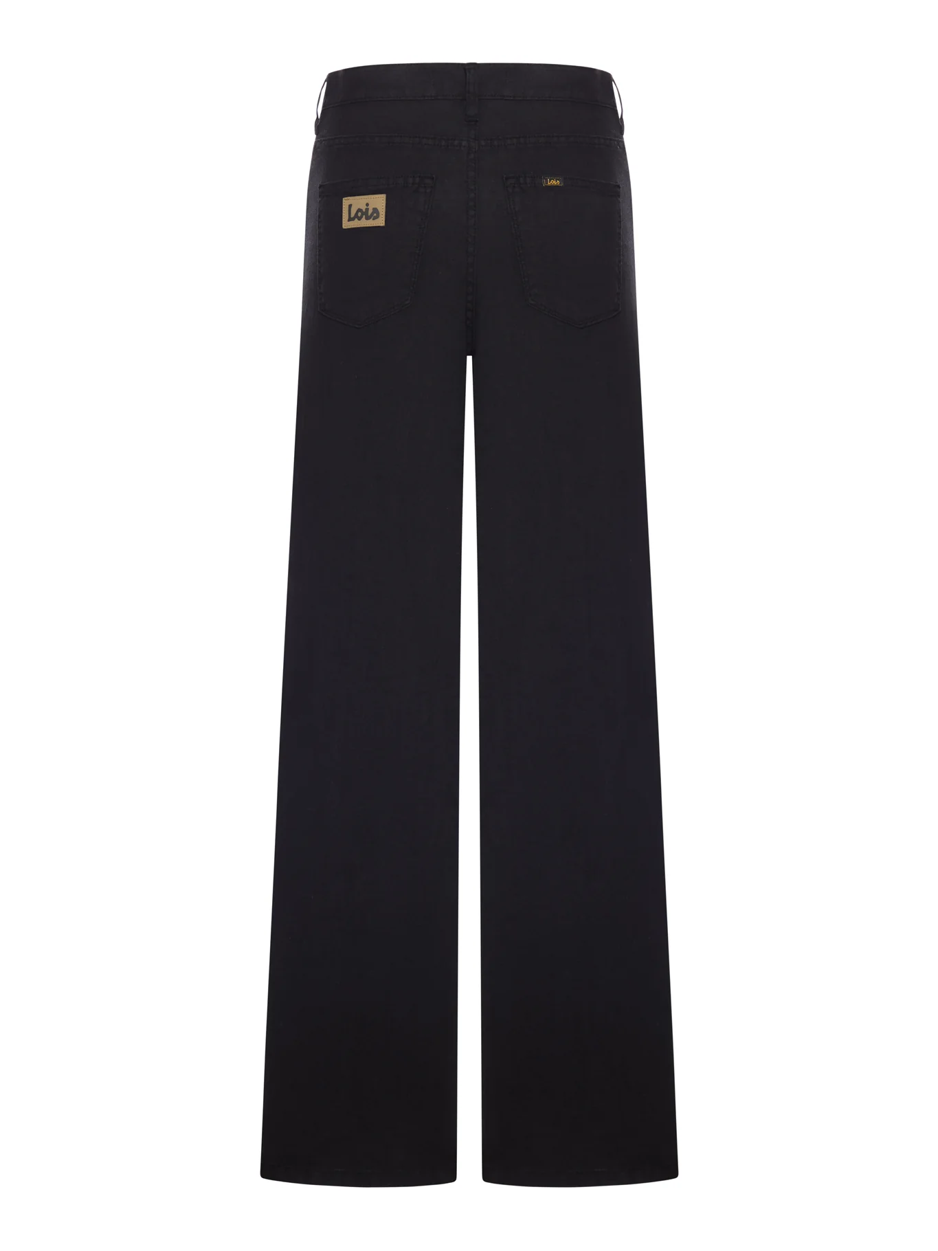 MARLENE BLACK COTTON TROUSERS - Image 2