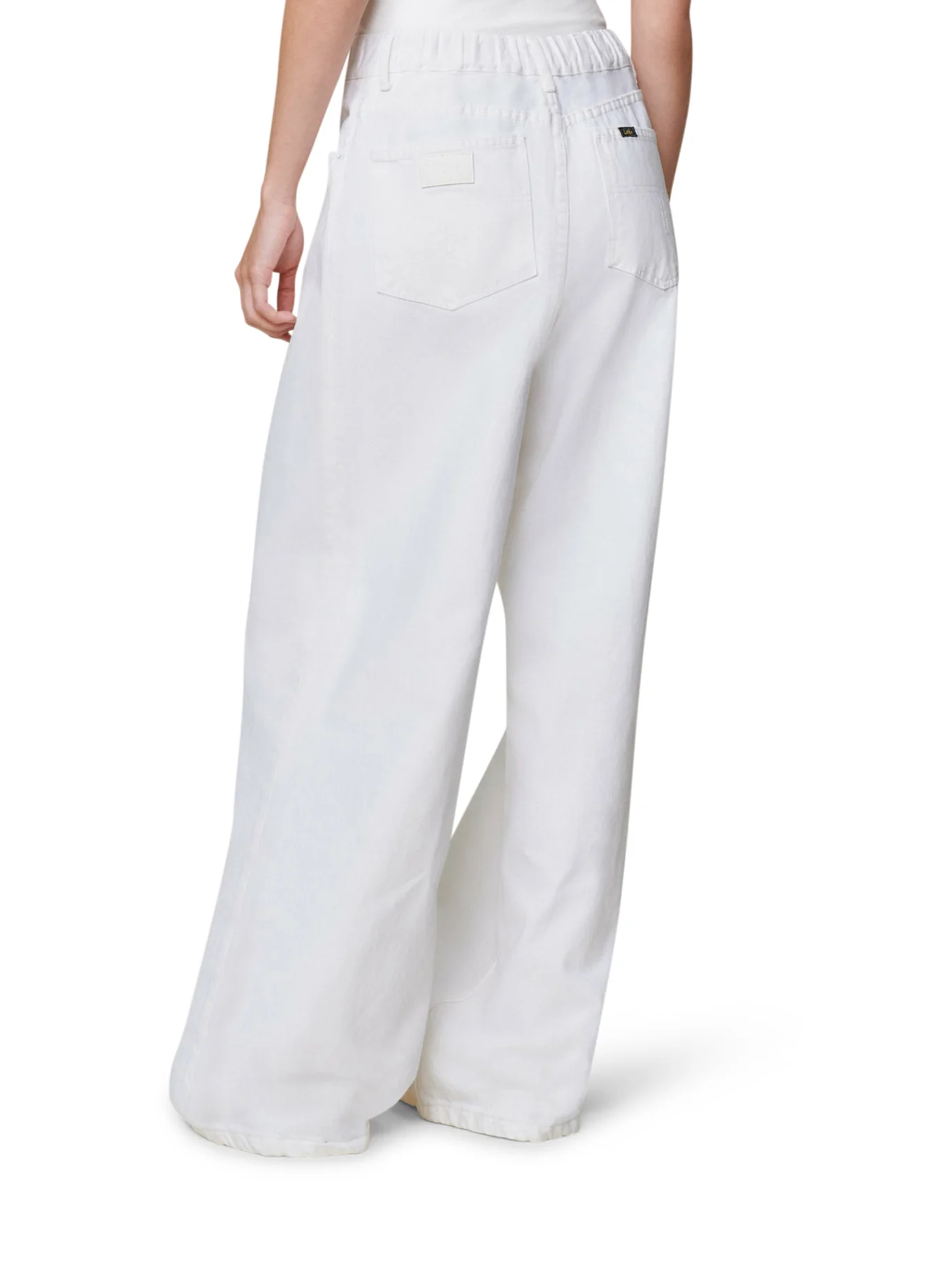 PALOMA WHITE DENIM JEANS - Image 4