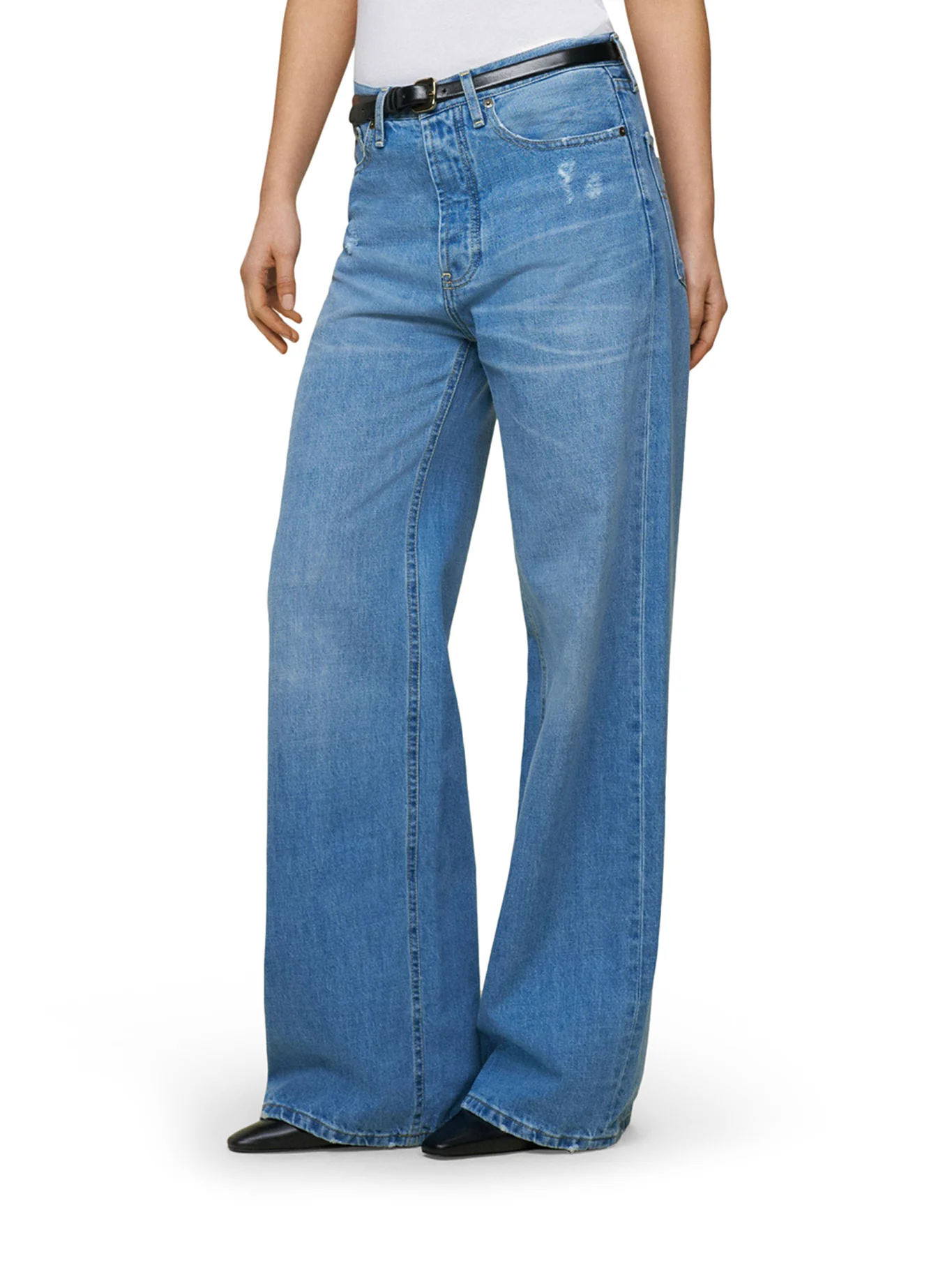 SKATER LOOSE WIDE LEG JEANS - Image 3