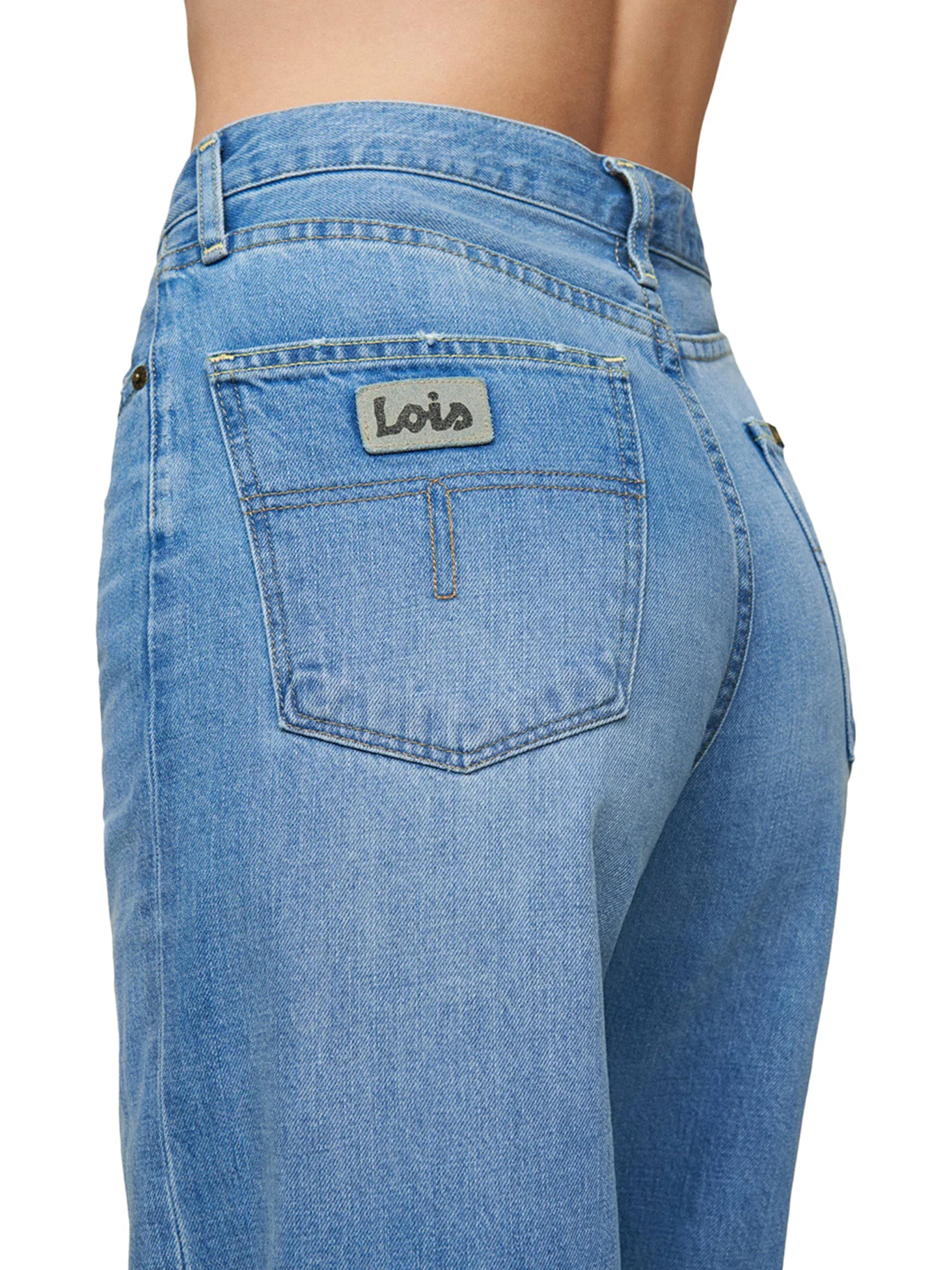 SKATER LOOSE WIDE LEG JEANS - Image 5