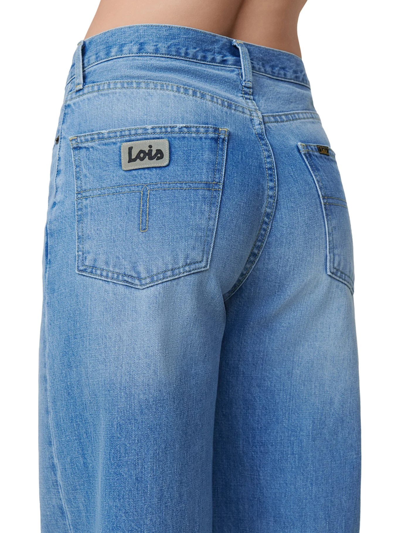 SKATER LOOSE WIDE LEG JEANS - Image 5