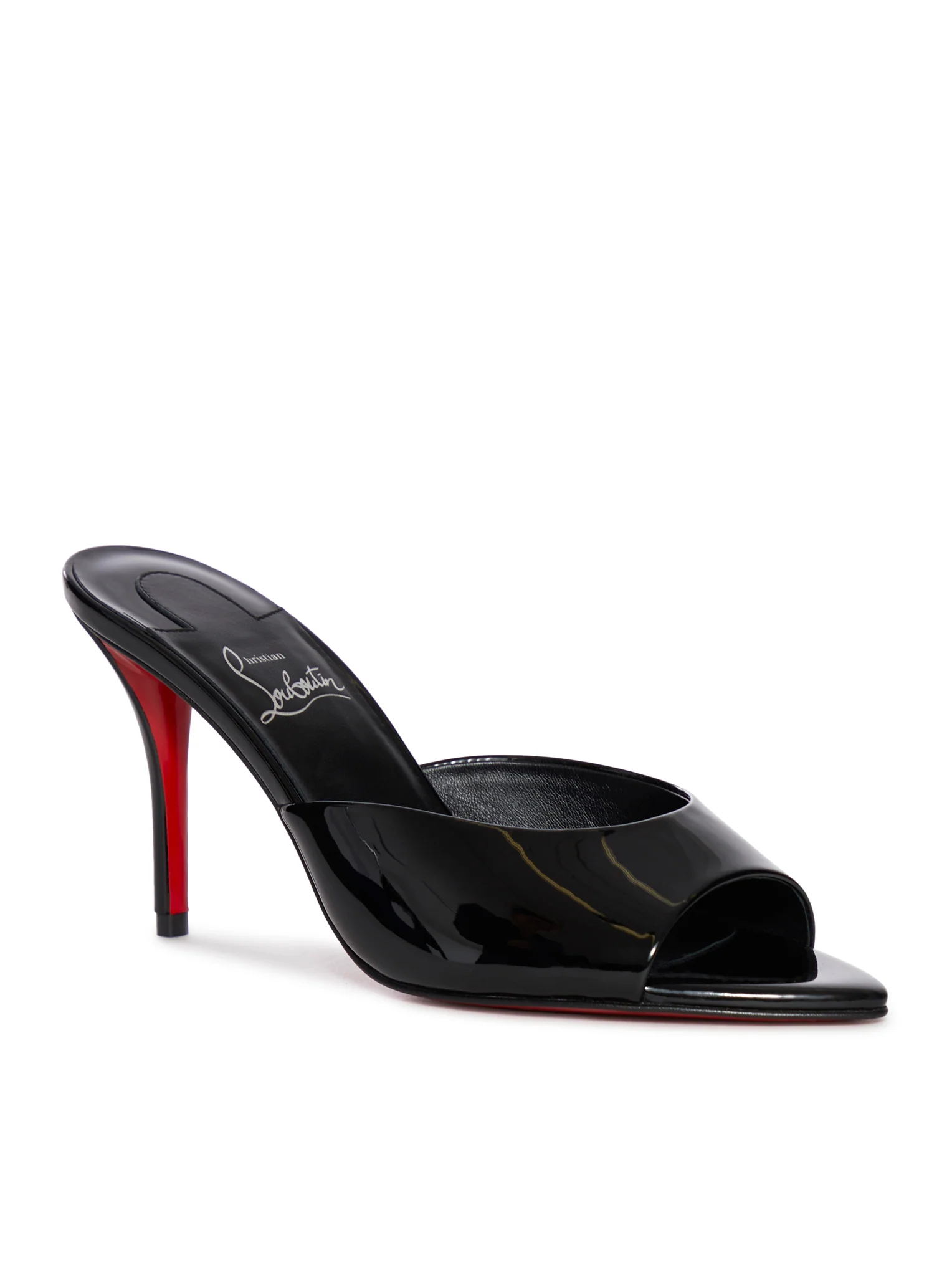 APOSTROPHA 80 PATENT MULE - Image 2