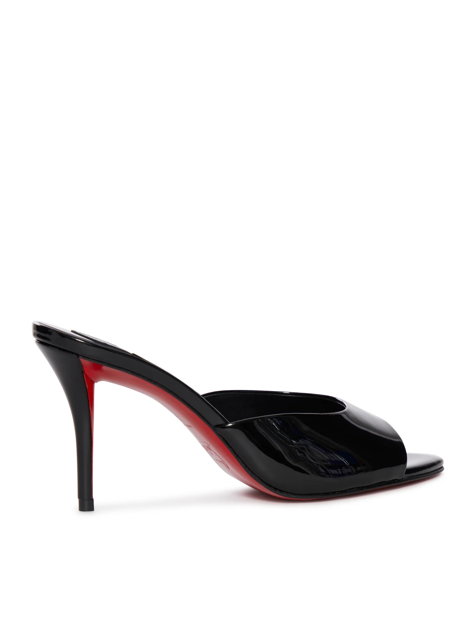 APOSTROPHA 80 PATENT MULE - Image 3