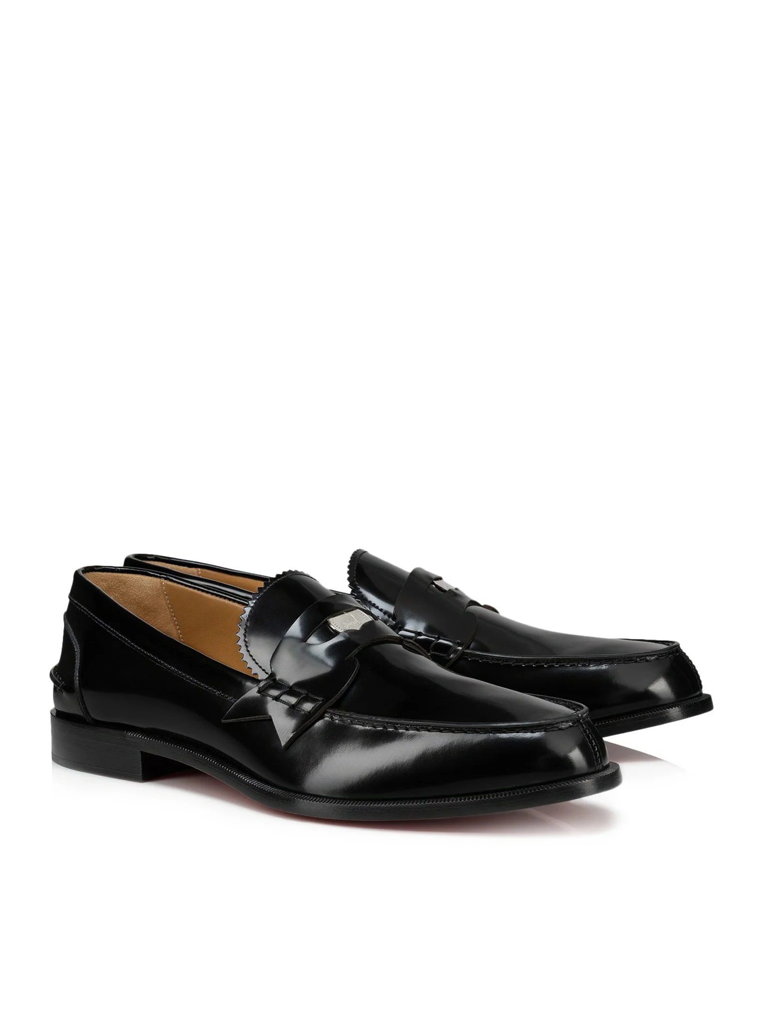 PENNY LOAFERS IN SHINY LEATHER - Image 2