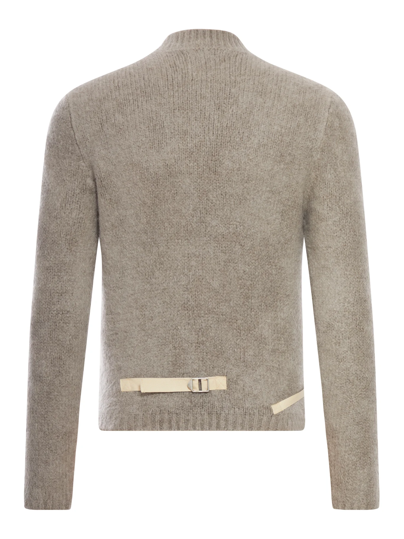 WOOL BLEND SWEATER WITH AESTHETIC DETAILS - Image 2