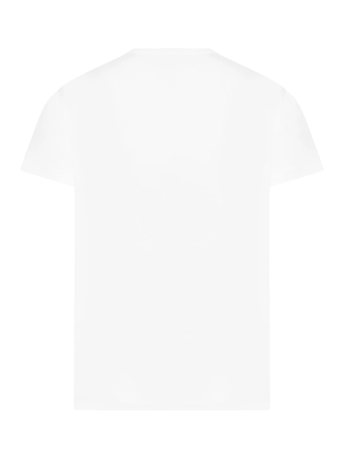EMBROIDERED UPSIDE-DOWN LOGO T-SHIRT - Image 2