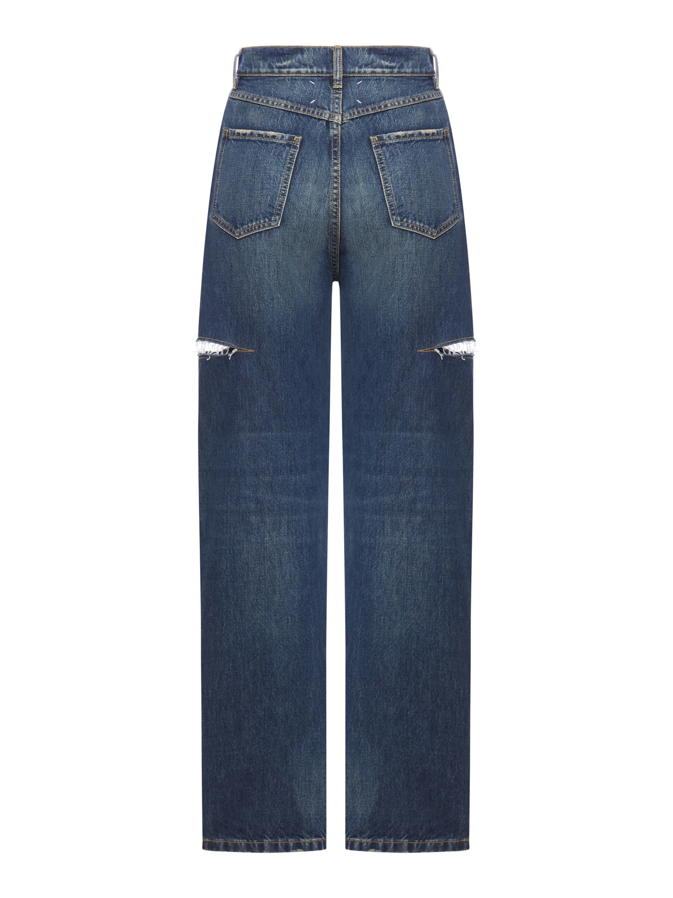 DENIM JEANS WITH SIDE RIPS - Image 2