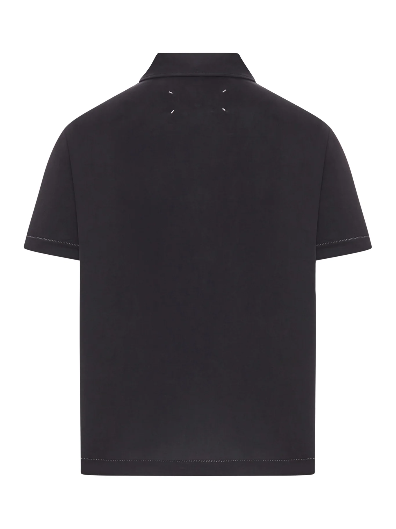 POLO SHIRT IN STRETCH TECHNICAL FABRIC - Image 2