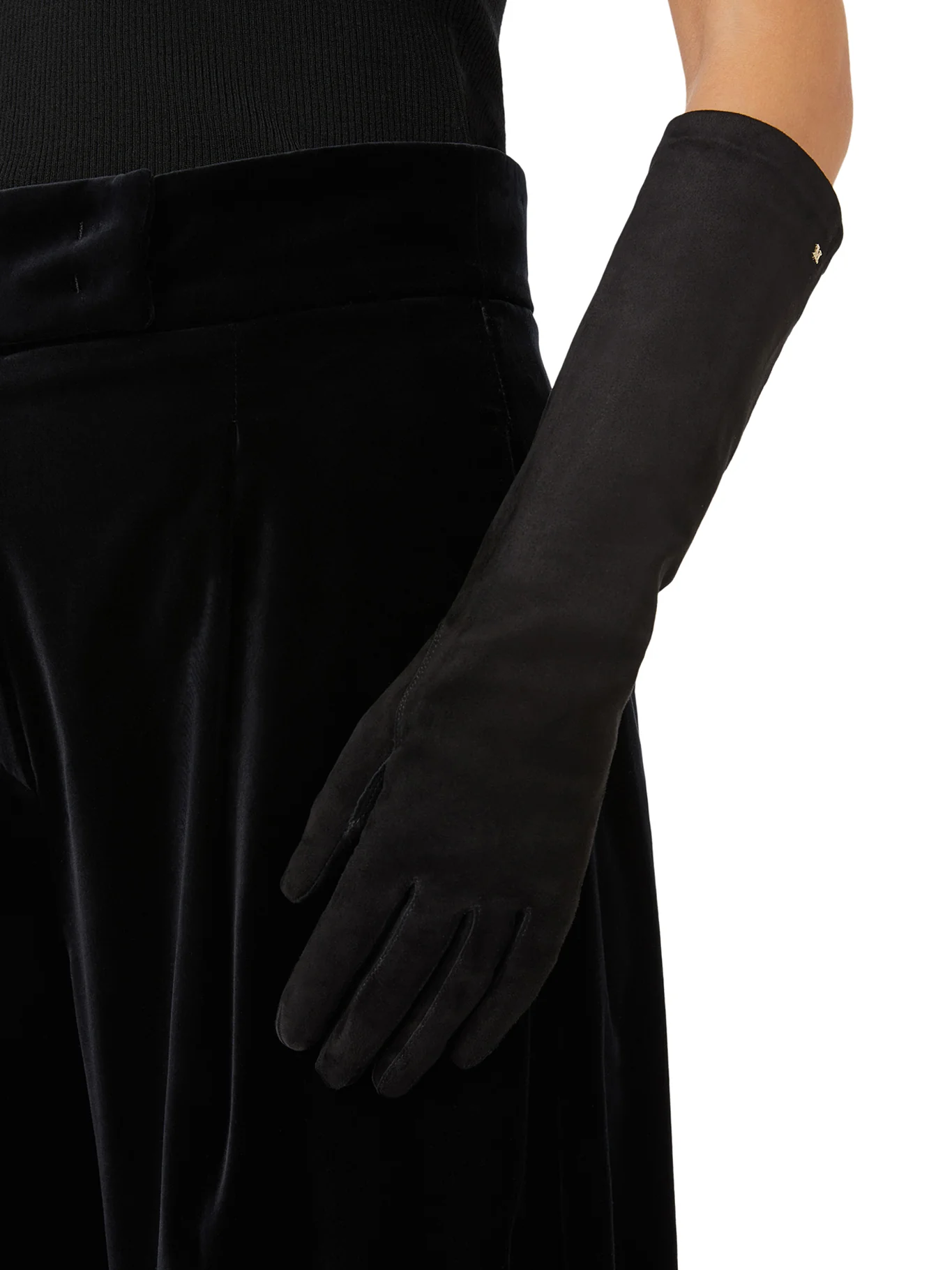AFIDEESUEDE GLOVES IN SUEDE NAPPA - Image 2