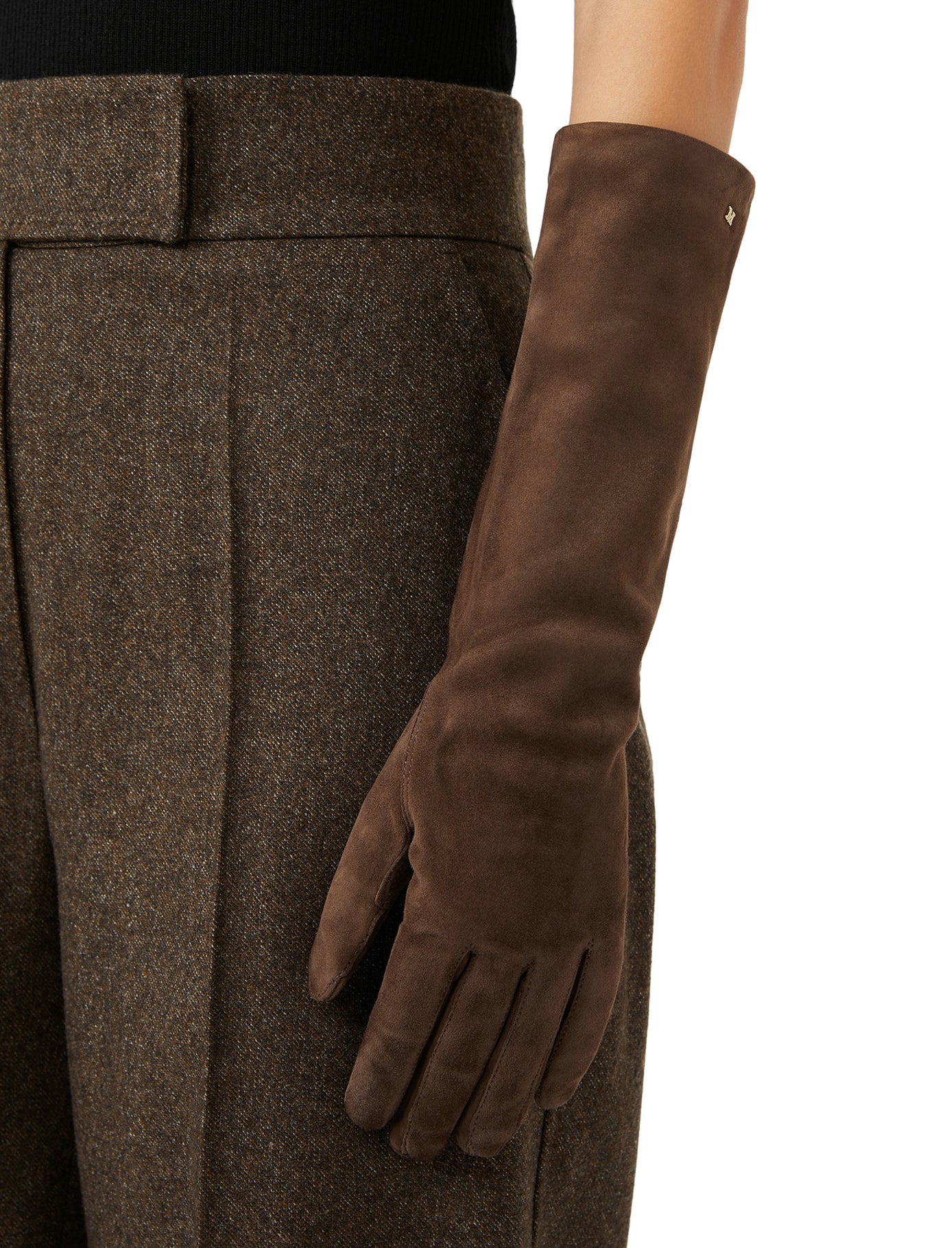 AFIDEESUEDE GLOVES IN SUEDE NAPPA - Image 2