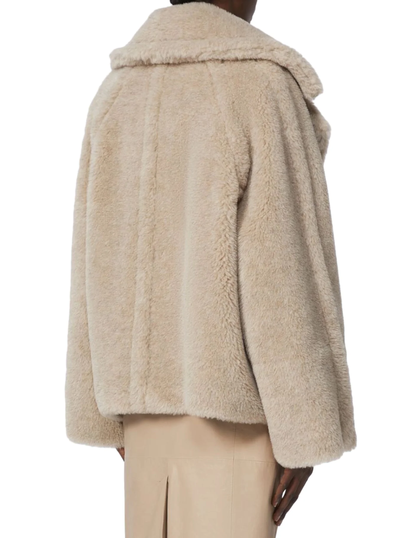 ALPACA AND CASHMERE TEDDY COAT - Image 4