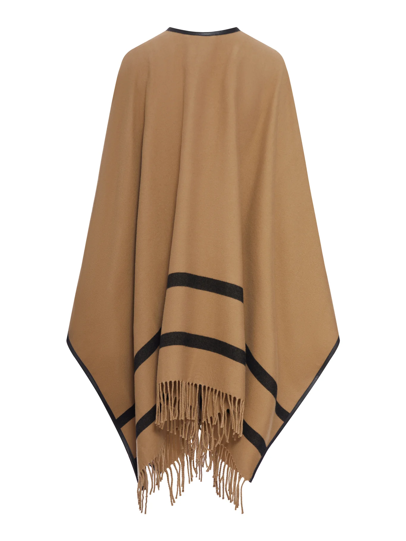 ARIS WOOL PONCHO - Image 2