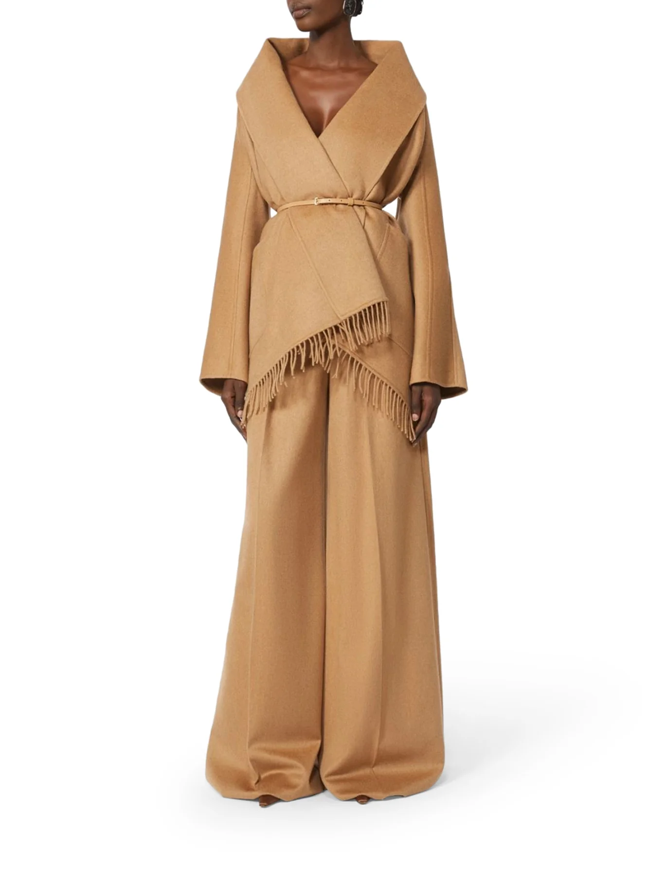 CAMEL CARDIGAN COAT - Image 2