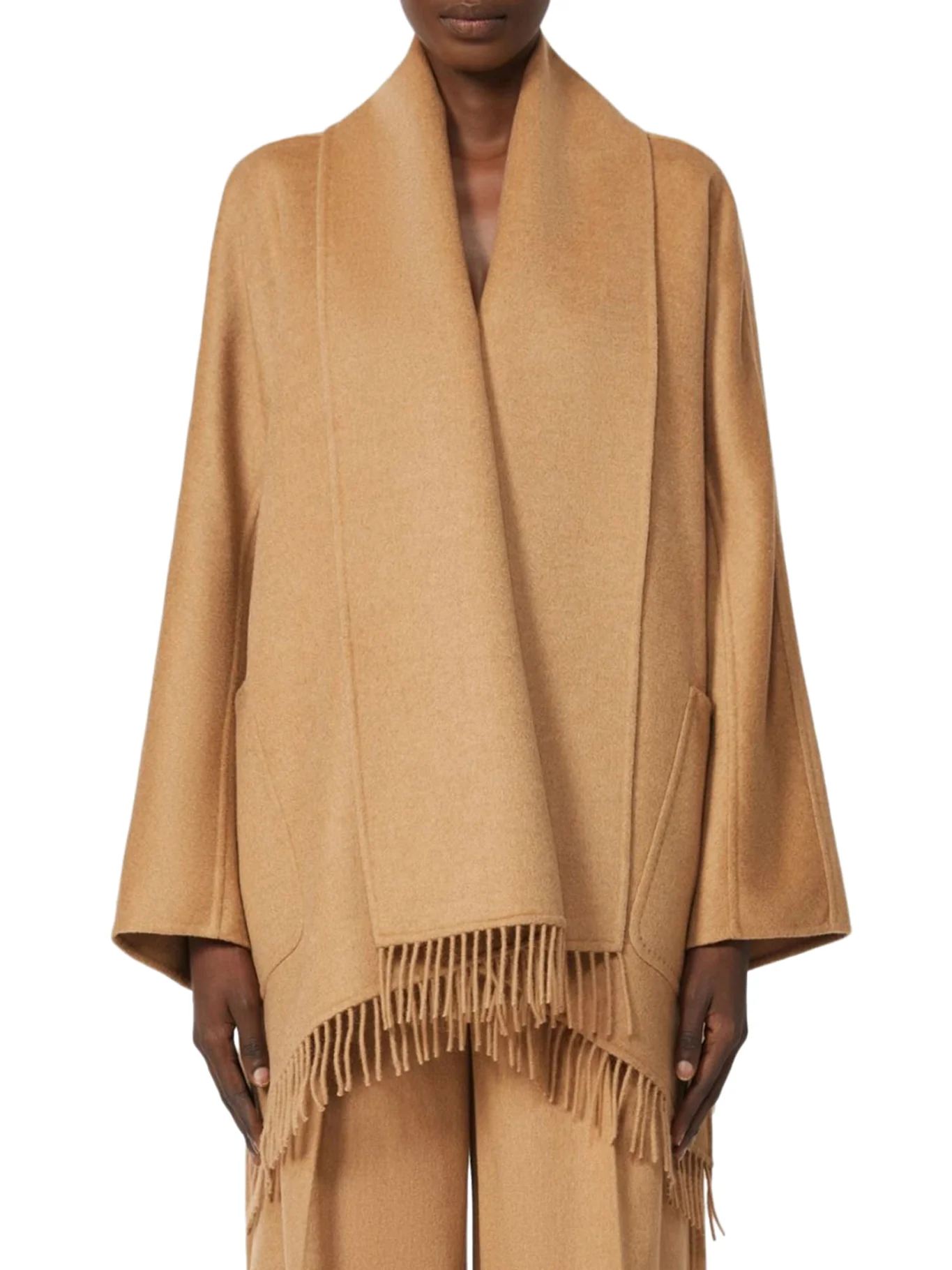 CAMEL CARDIGAN COAT - Image 3