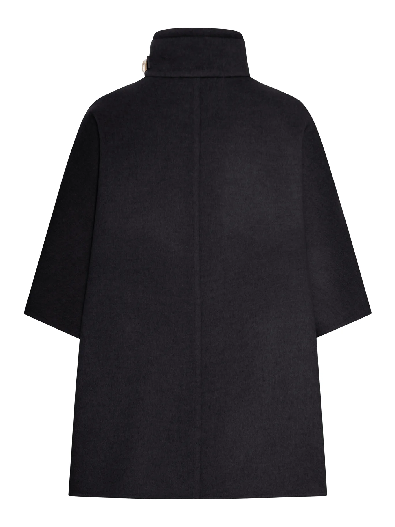 LIGHTWEIGHT CASHMERE DRAP CAPE - Image 2