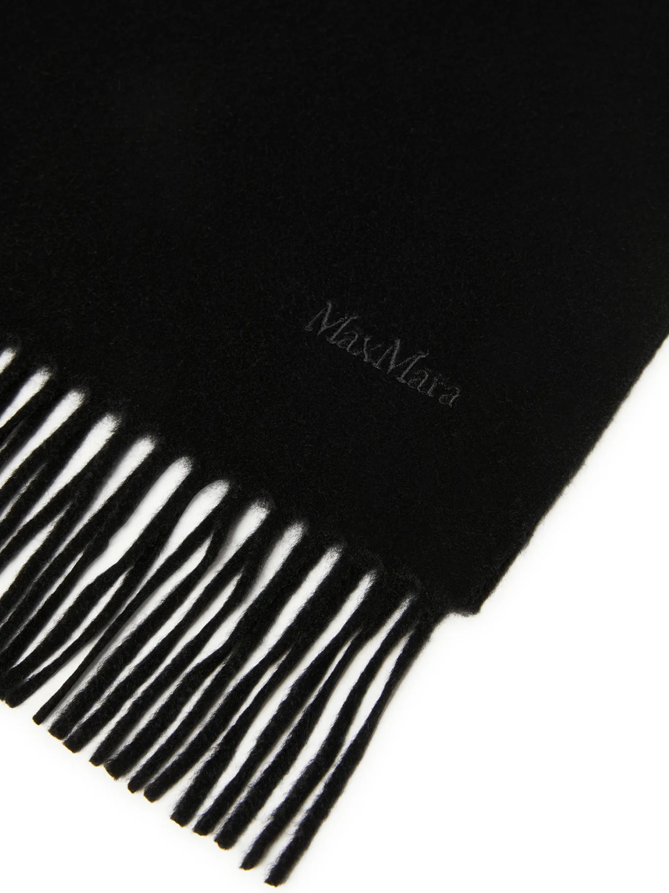 CASHMERE STOLE WITH LOGO - Image 3