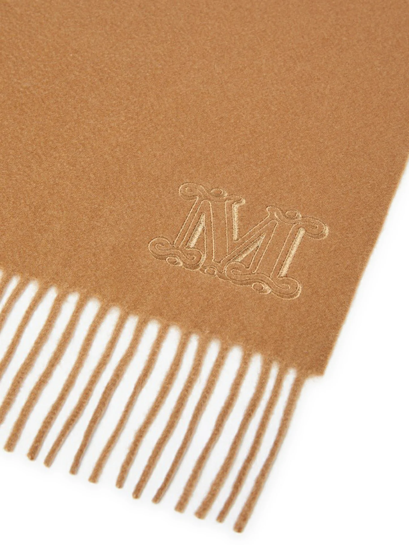 CASHMERE STOLE WITH MONOGRAM EMBROIDERY - Image 3