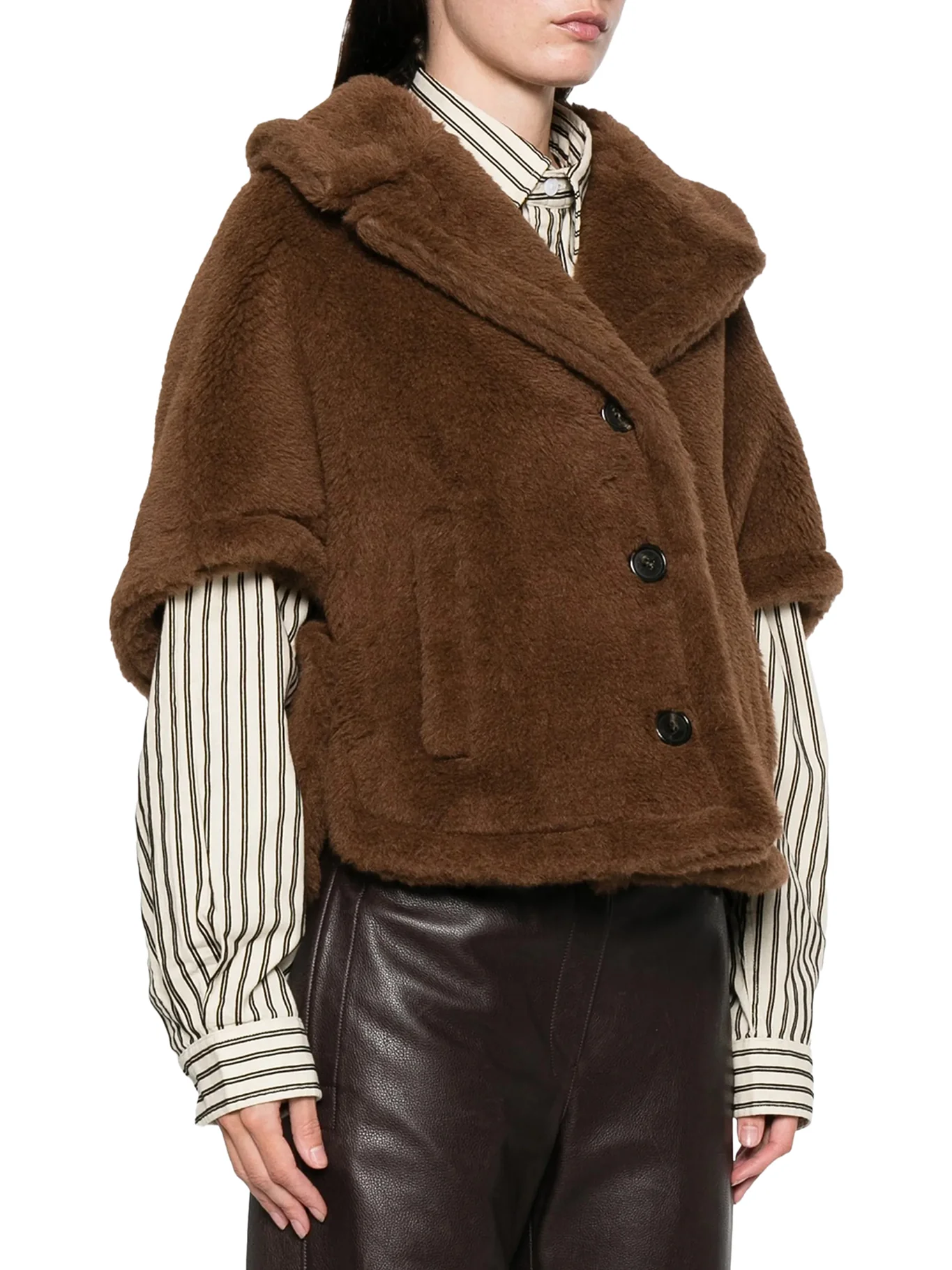 CORVINO 4 TEDDY SHORT COAT - Image 3
