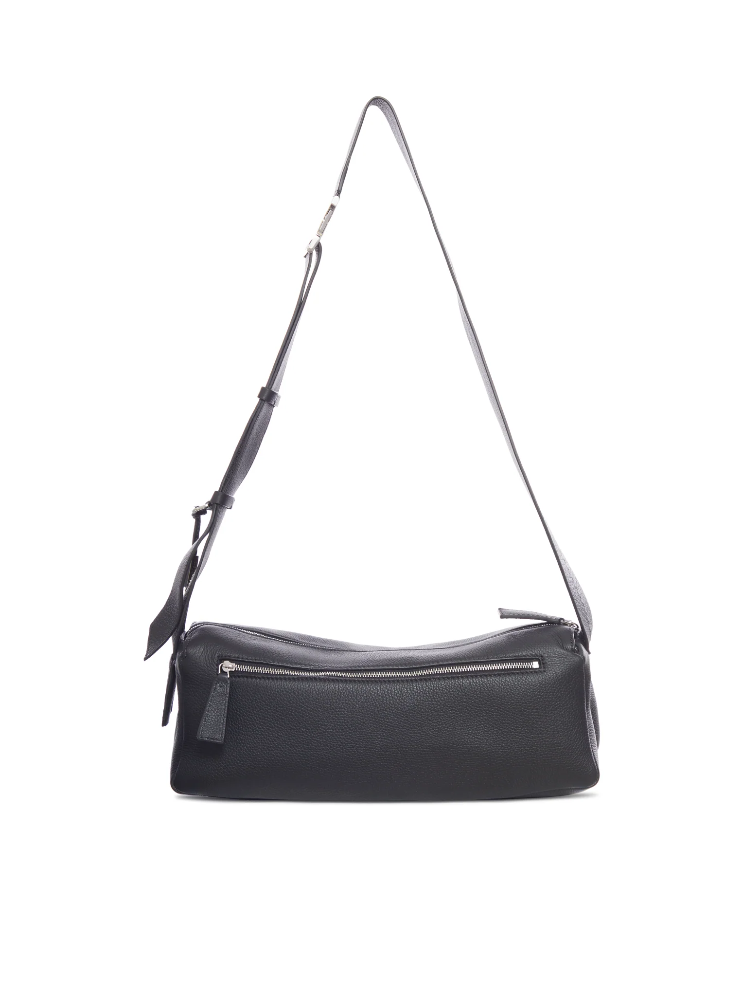 HAMMERED LEATHER SHOULDER BAG - Image 3