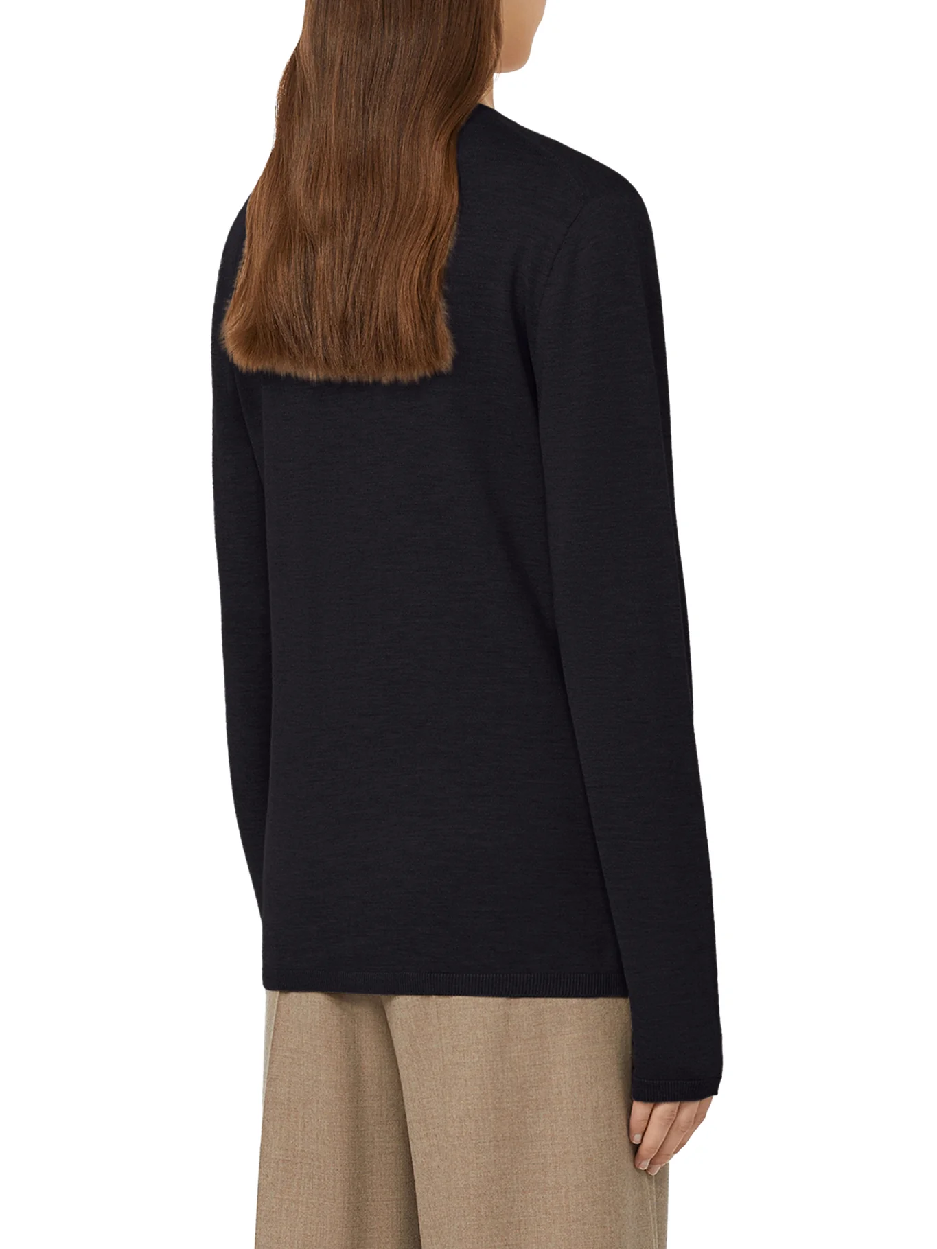 LINCE SWEATER IN SATINED CASHMERE YARN - Image 4