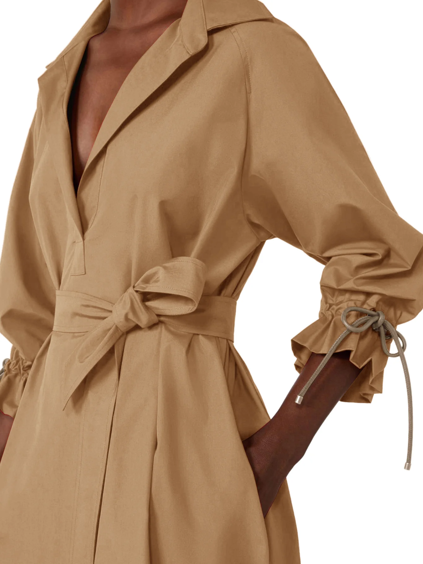 OVER DRESS IN COTTON POPLIN - Image 4