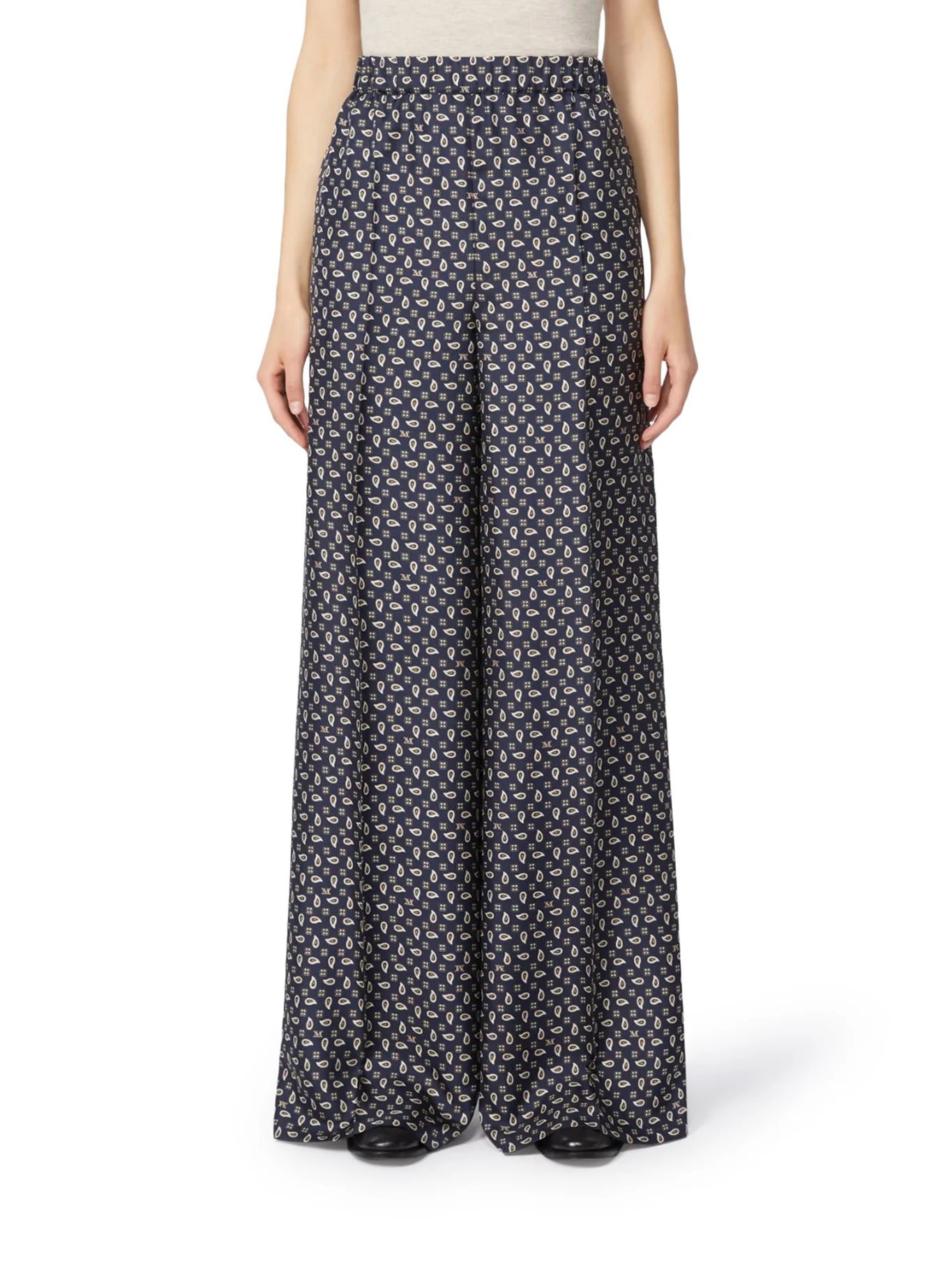 PRINTED SILK TROUSERS - Image 3