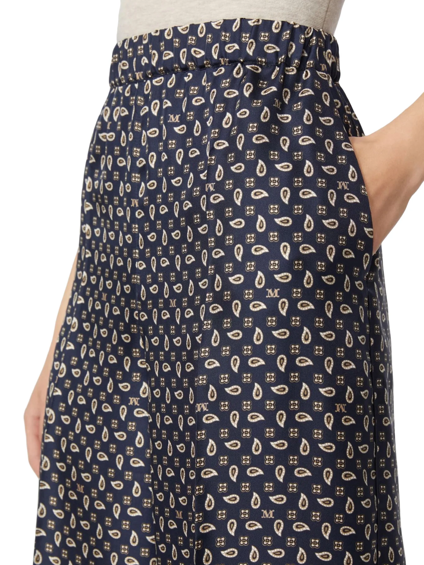 PRINTED SILK TROUSERS - Image 5