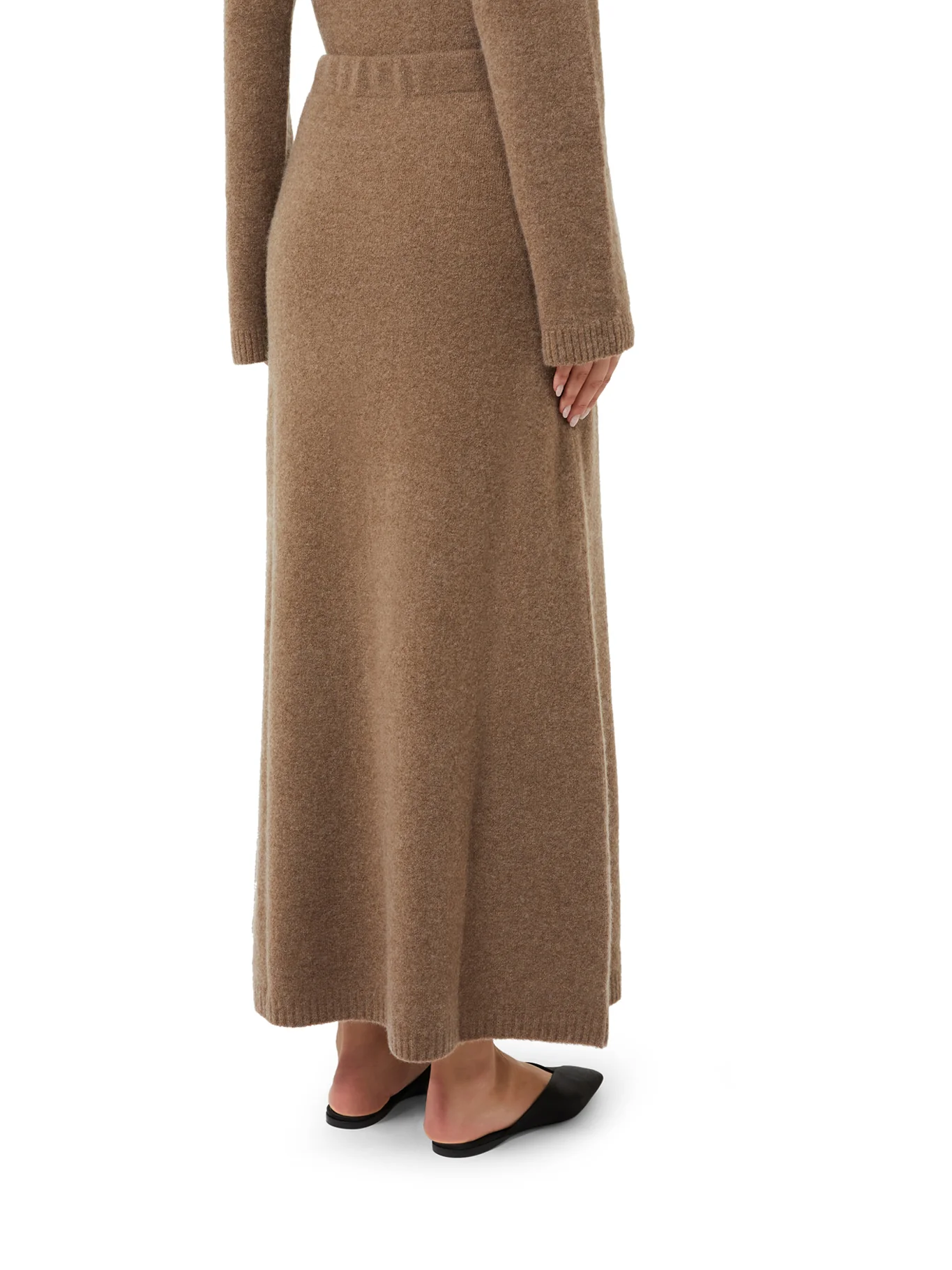 STRETCH CASHMERE YARN SKIRT - Image 4